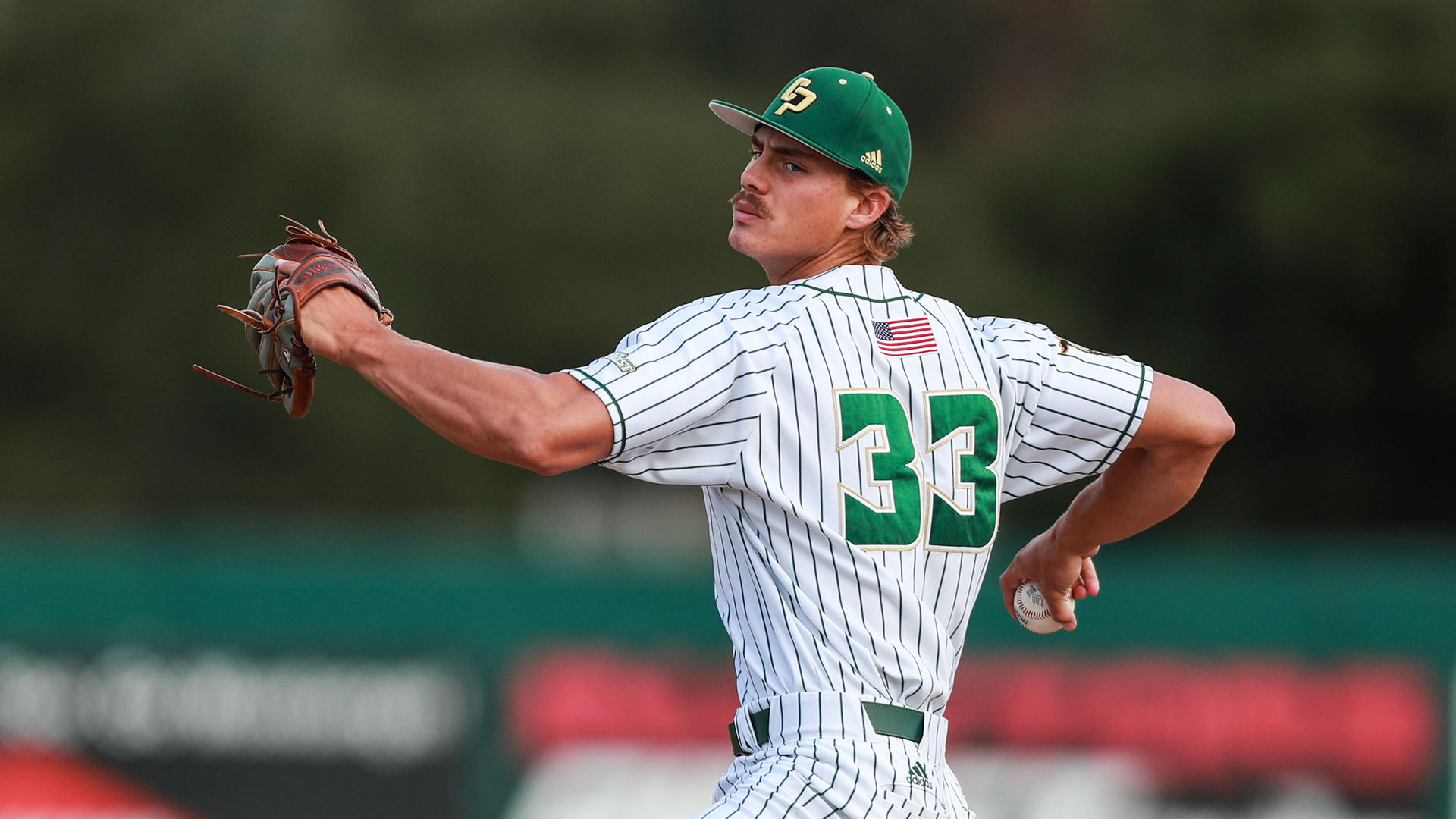 June was a month to remember for Drew Thorpe, as the 22-year-old allowed one run and 12 hits in four starts. Despite the unfamiliarity of his new environment, Thorpe managed his first season in pro ball just as surely as he had back at Cal Poly, when his 149 strikeouts in ’22 ranked second in the nation. (Photo Credit: Owen Main)