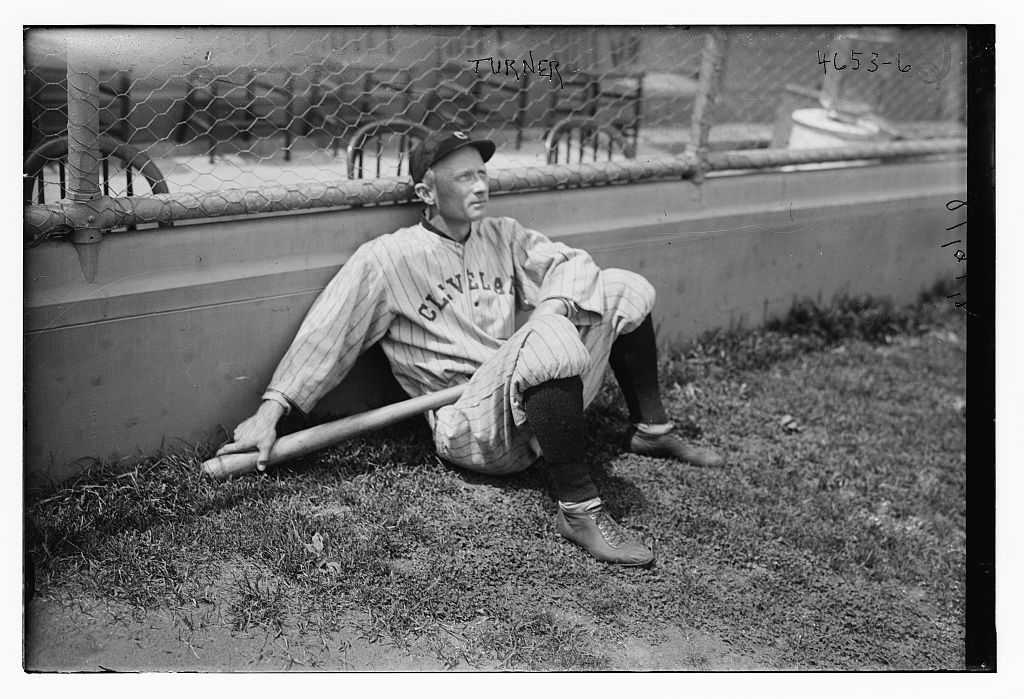 Terry Turner takes a break in 1918. (Bain Collection/Library of Congress)