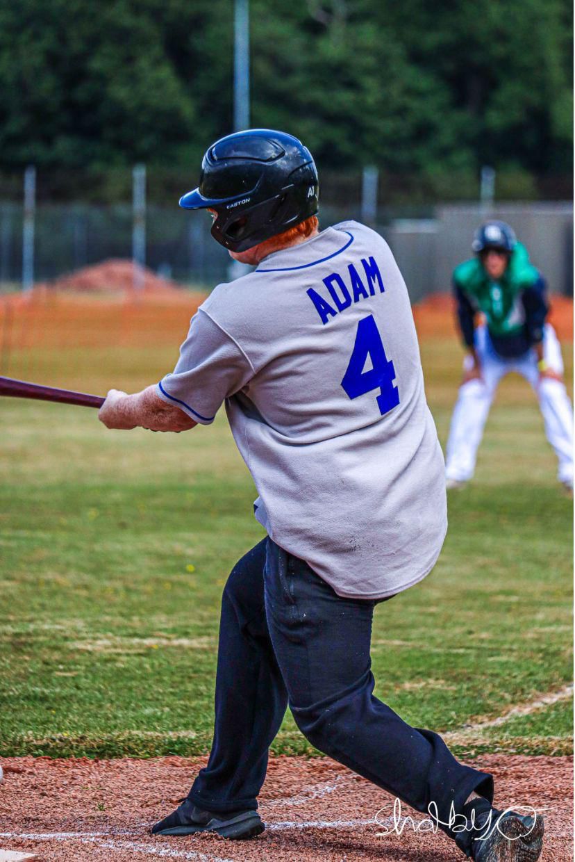 Adam Bayatti takes a swing. (Photo courtesy: Adam Bayatti)