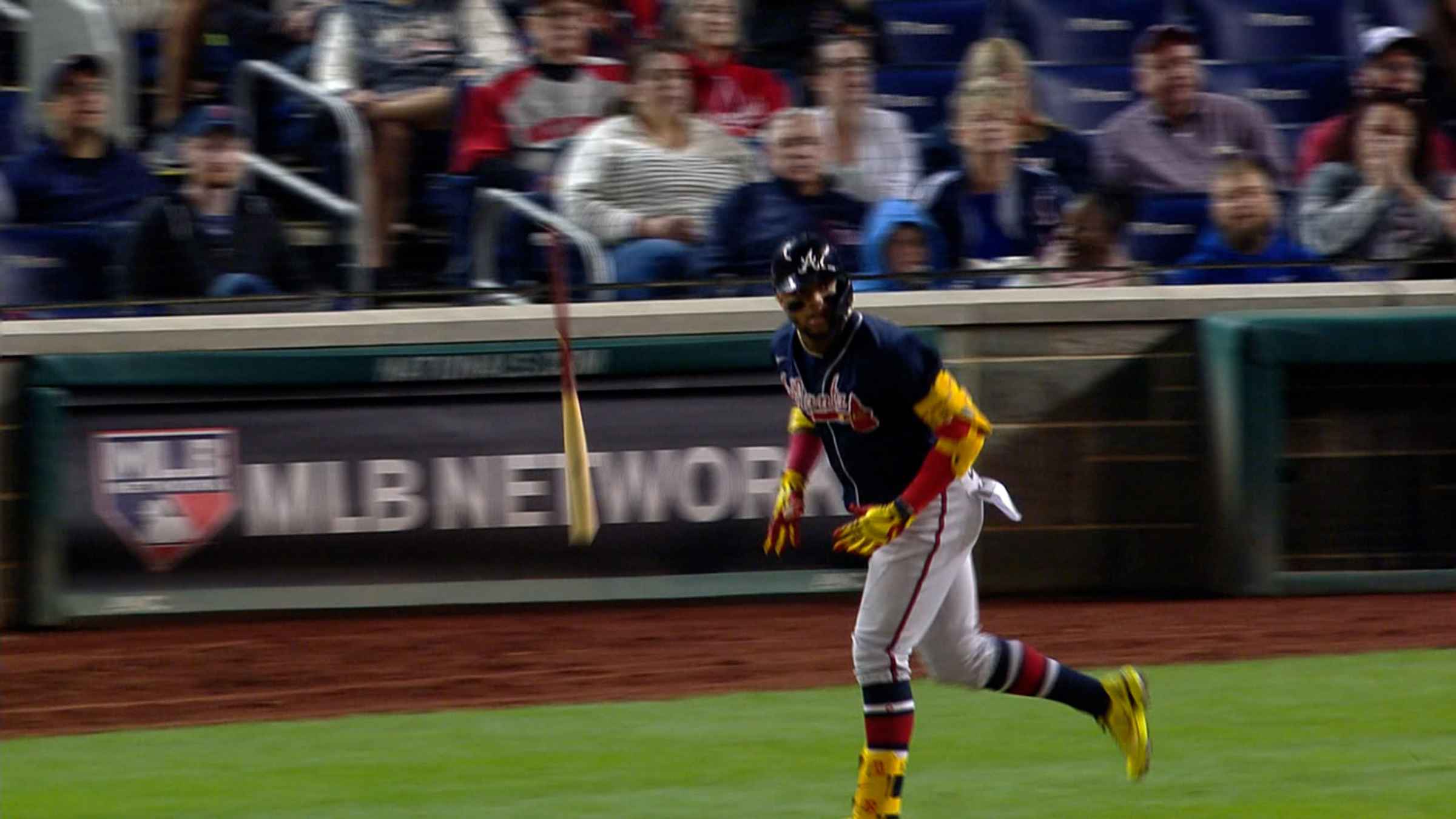 Ronald Acuña Jr. sits for the second game of Sunday's twin bill