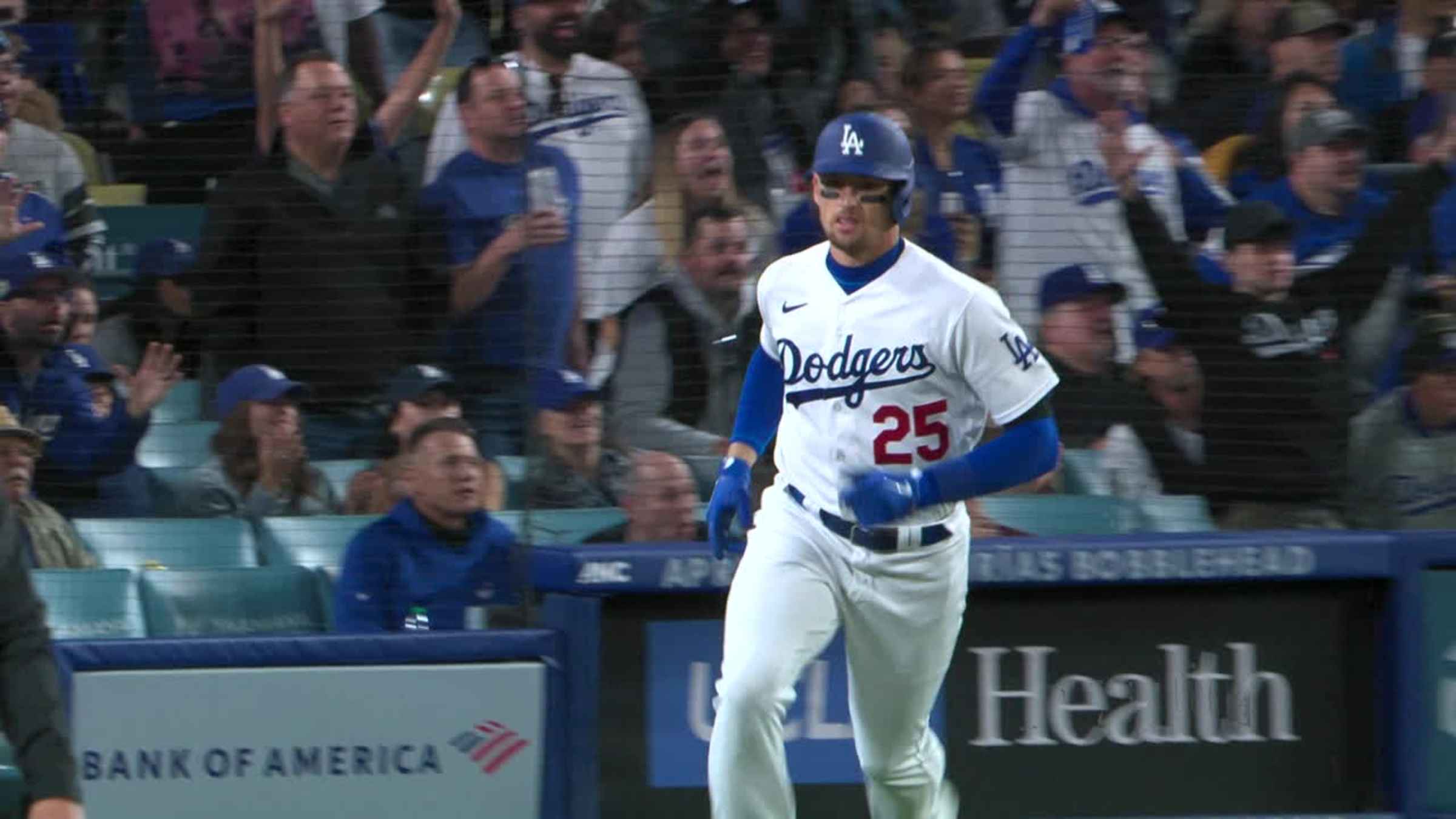 Dodgers' Trayce Thompson has three-homer, eight-RBI night