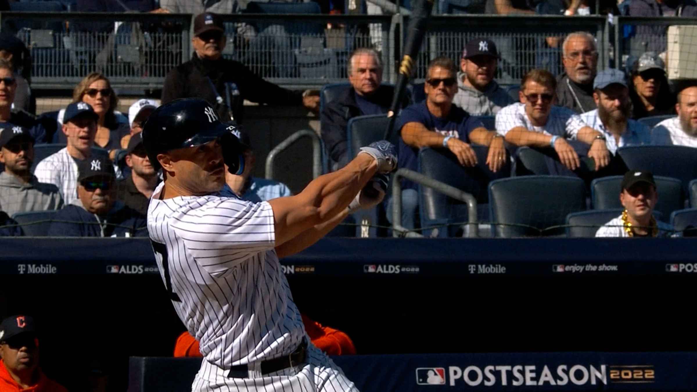 Giancarlo Stanton New York Yankees Unsigned Hits A Two-Run Home Run in The 2022 MLB All-Star Game Photograph