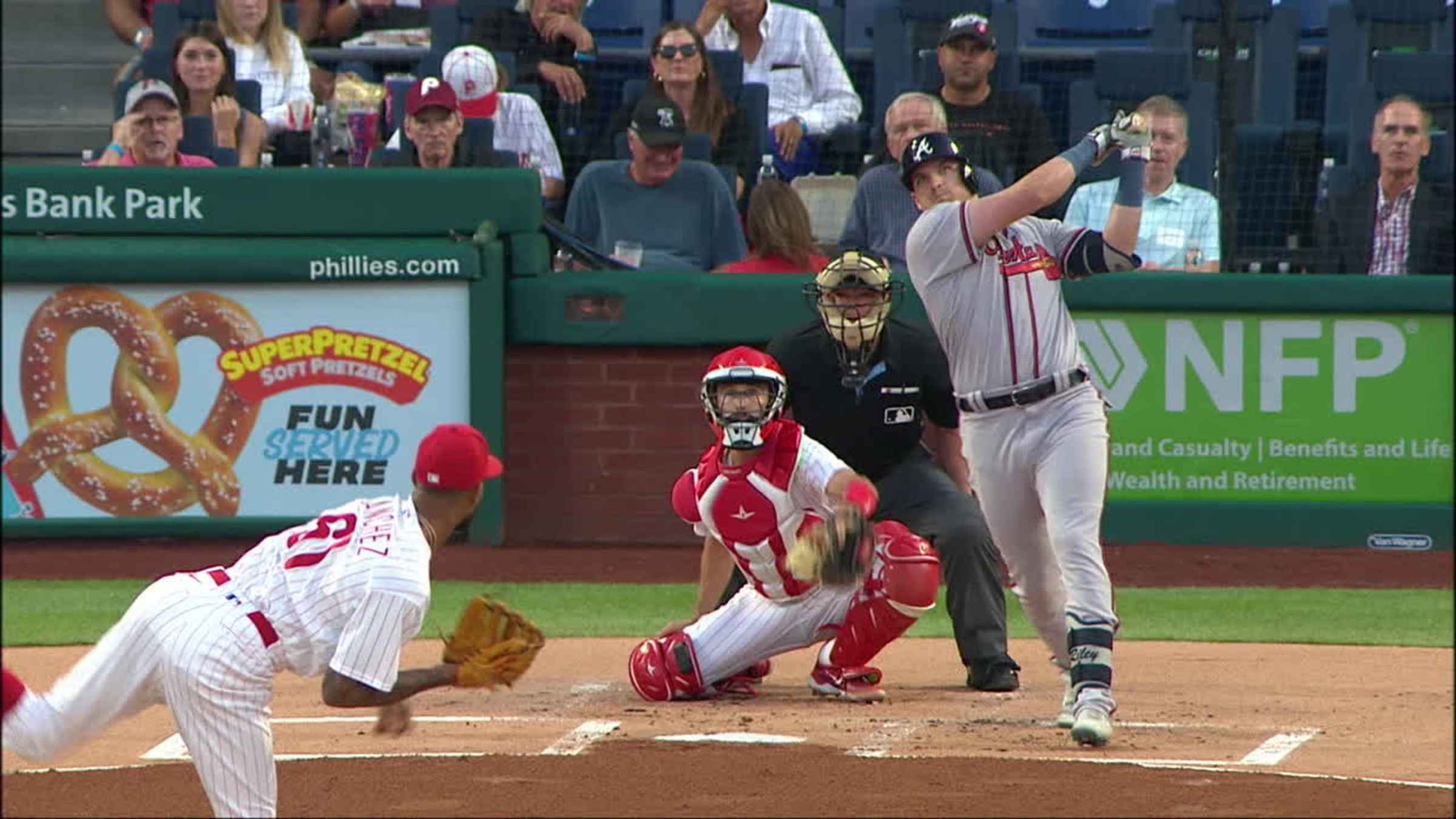 Austin Riley's two-run homer (4), 04/17/2023