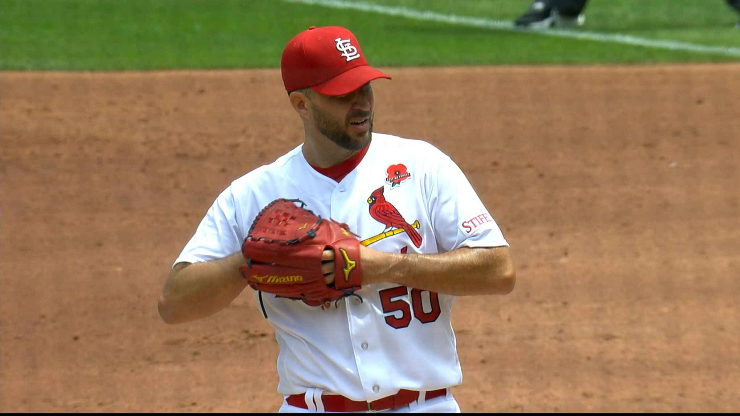 Adam Wainwright's six strikeouts, 04/07/2022