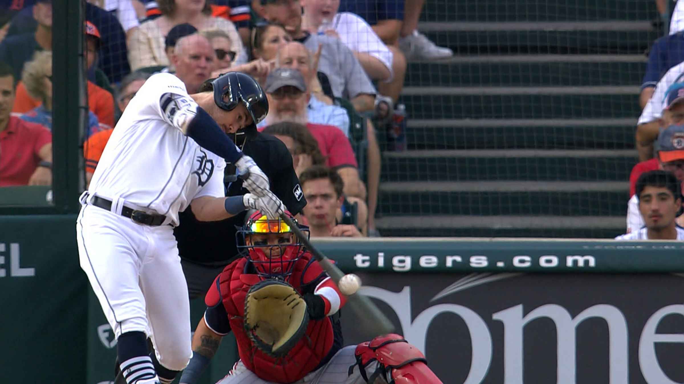 Zach McKinstry's solo home run, 04/14/2021