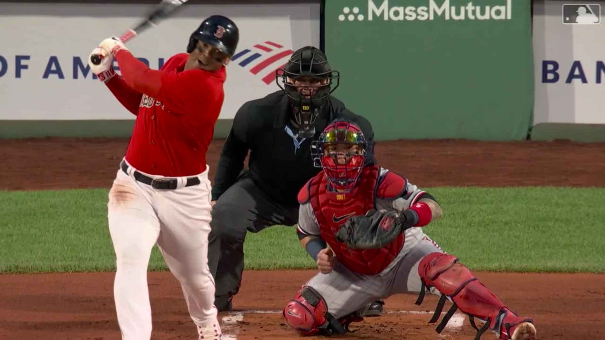 Rafael Devers' RBI single, 09/18/2022