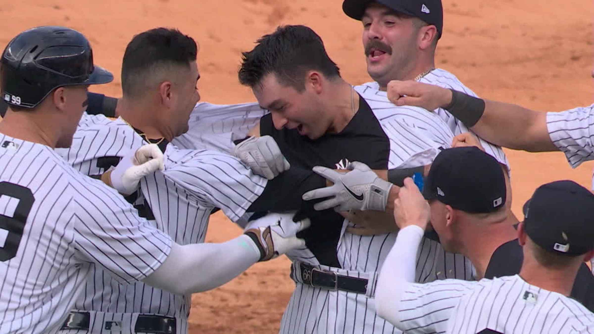New York Yankees - Tonight, Kyle Higashioka received on-field