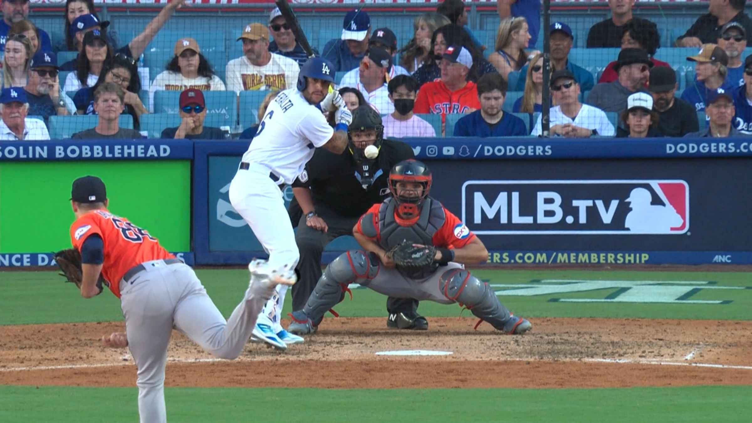 David Peralta's two-run single, 06/08/2023