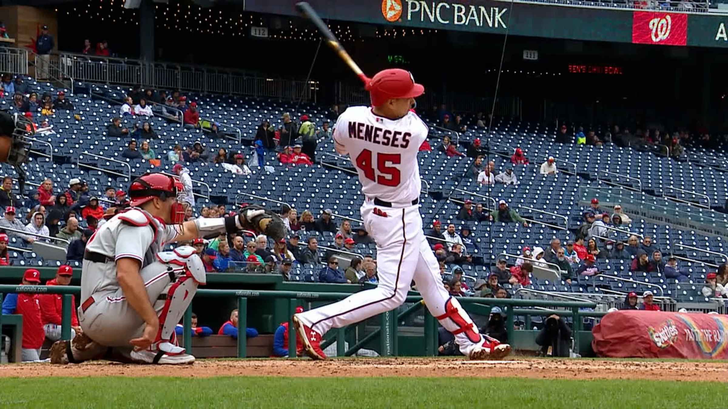 Joey Meneses homers for third consecutive day, leads Nationals past AL  West-leading Rangers, 7-2 - The San Diego Union-Tribune