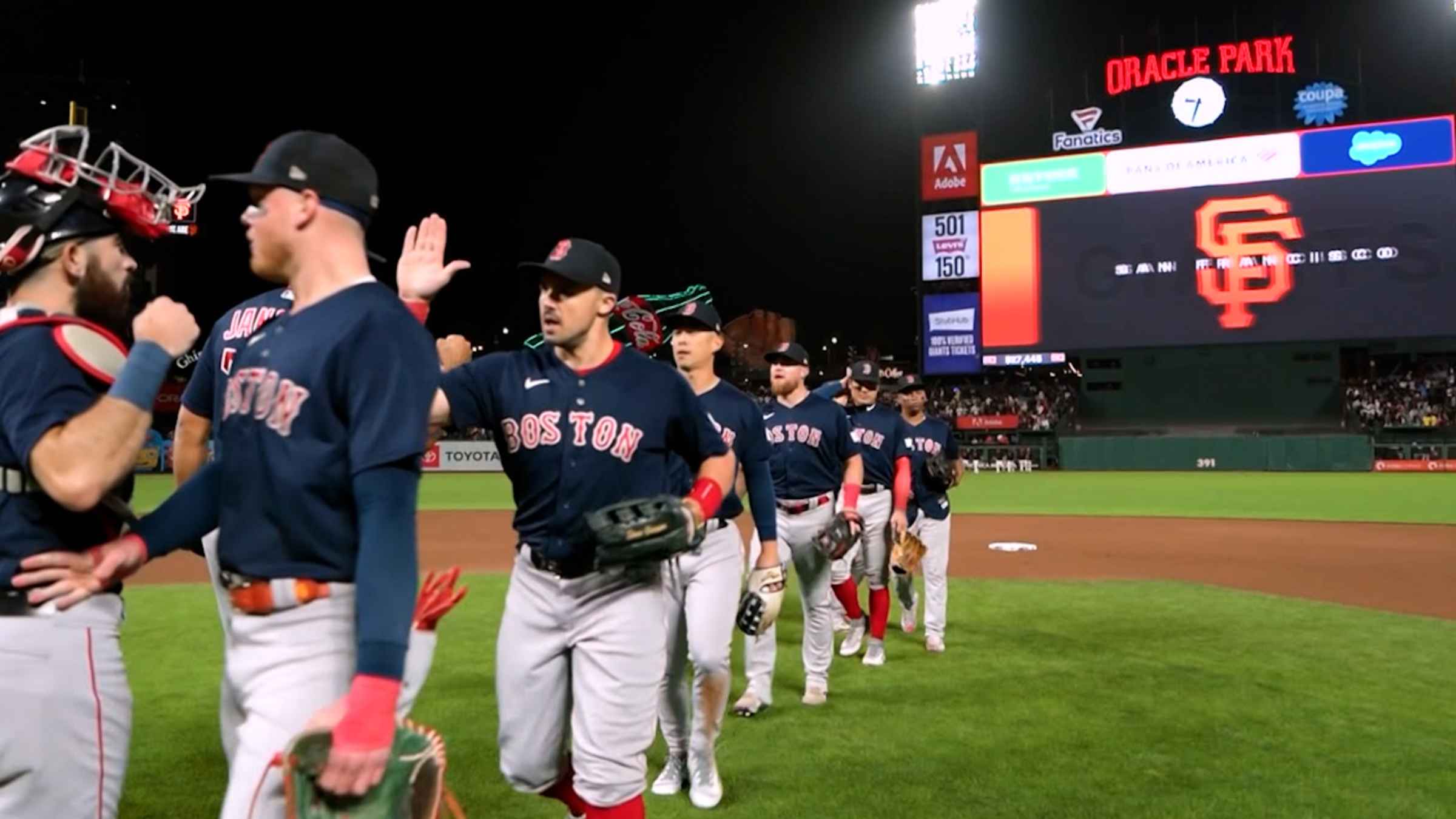 MLB Gameday Red Sox 3, Giants 2 Final Score (07/28/2023)