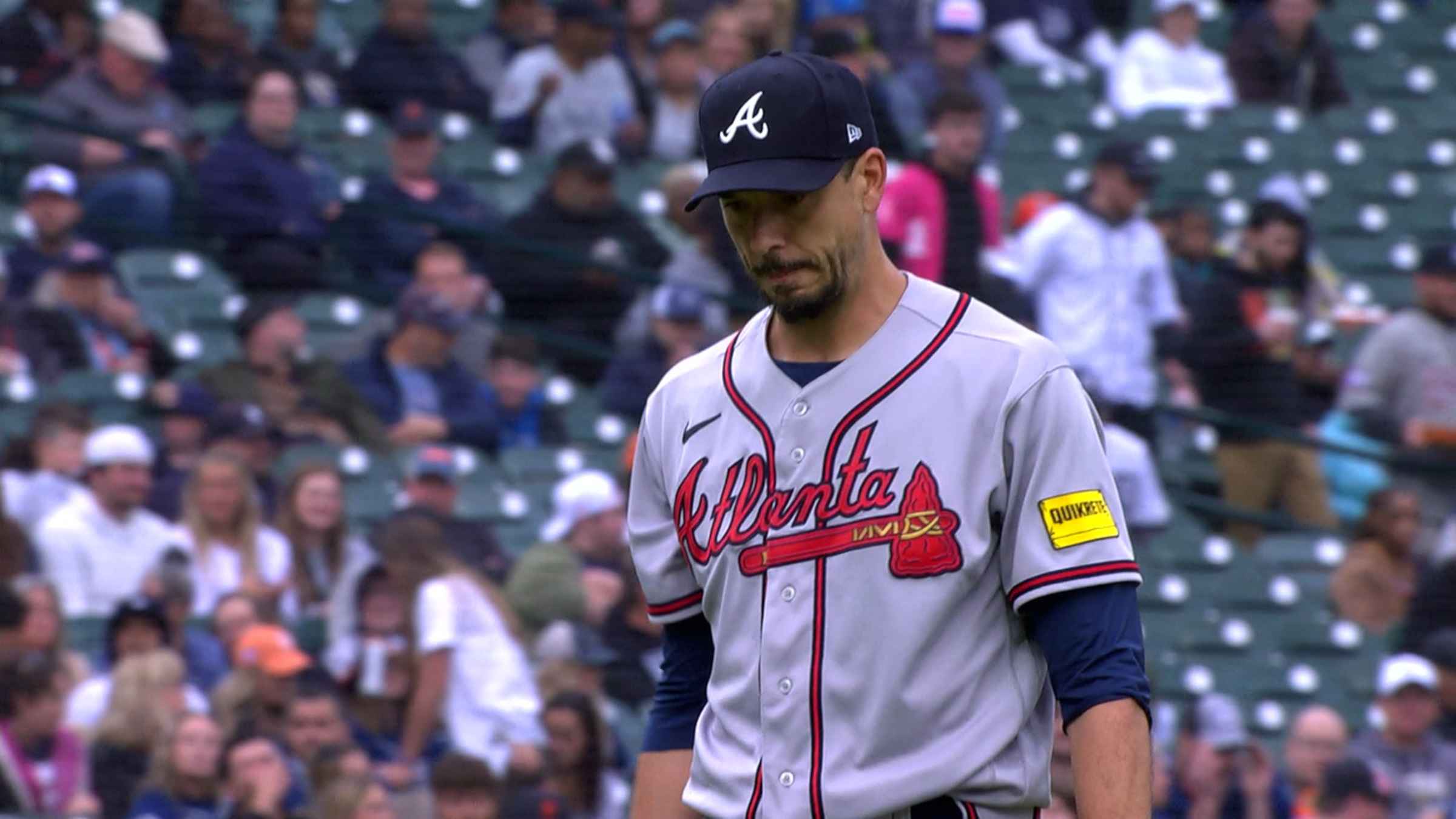 Charlie Morton strikes out eight, 06/12/2023