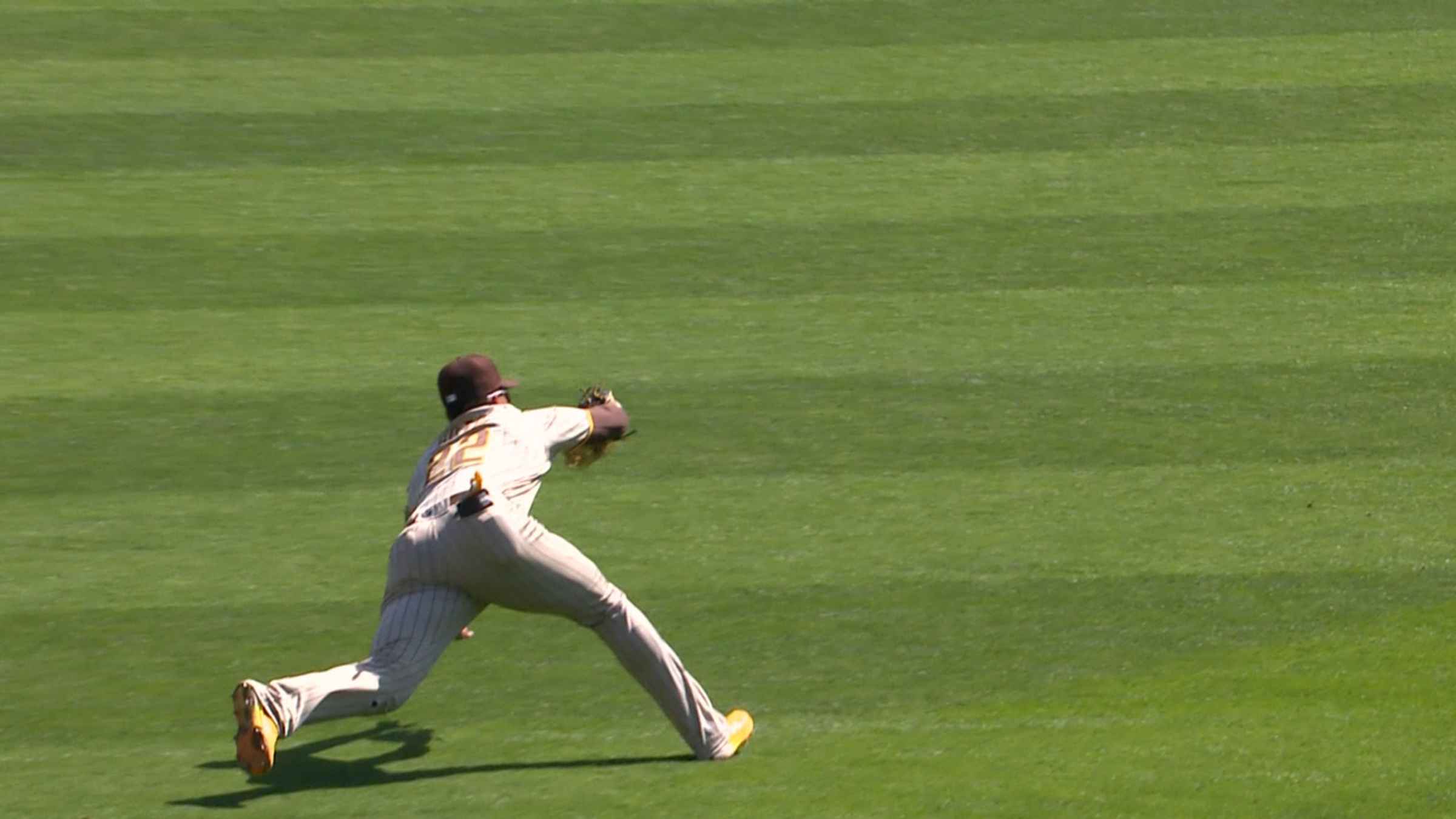 Juan Soto's catch while mic'd up, 08/07/2022