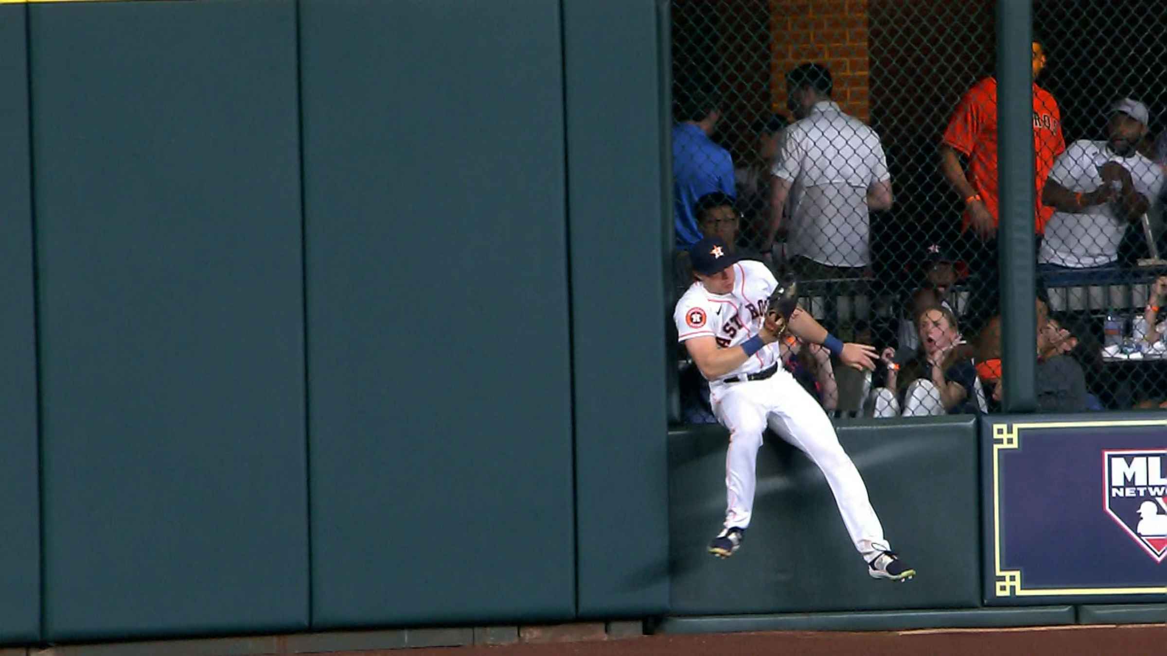 Jake Meyers' catch at the wall, 06/13/2023