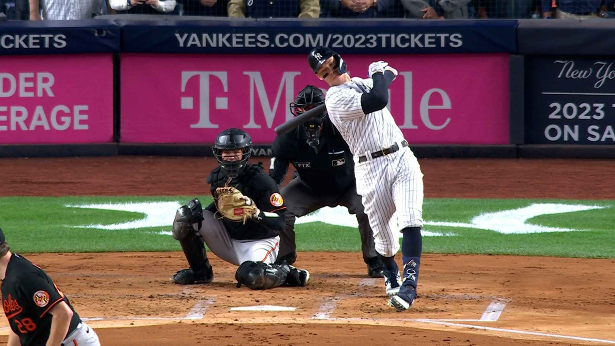 Aaron Judge strikes out, 09/26/2022