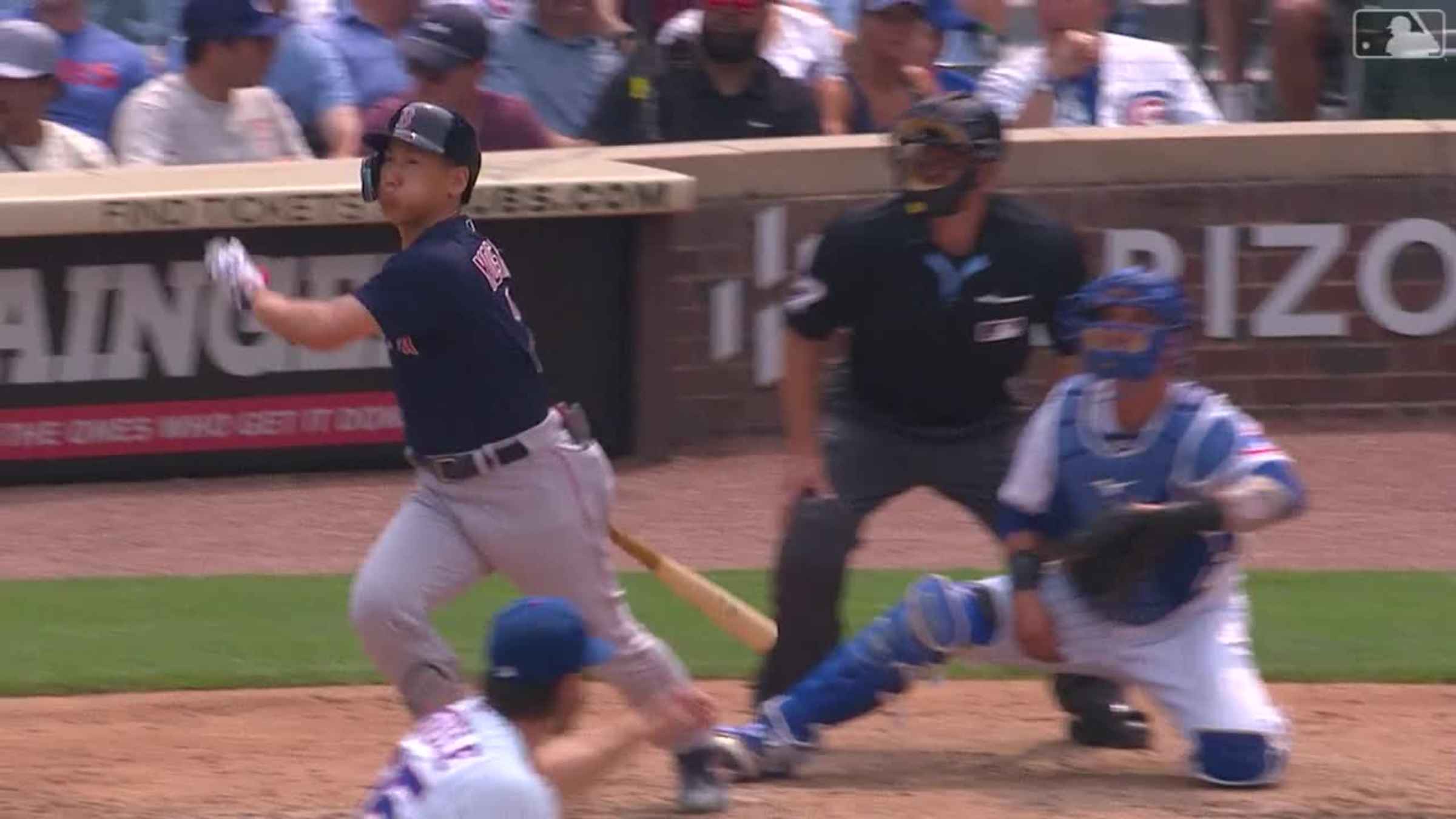 Yoshida hits a grand slam and drives in 6 as the Red Sox rout the Cubs 11-5  behind Crawford