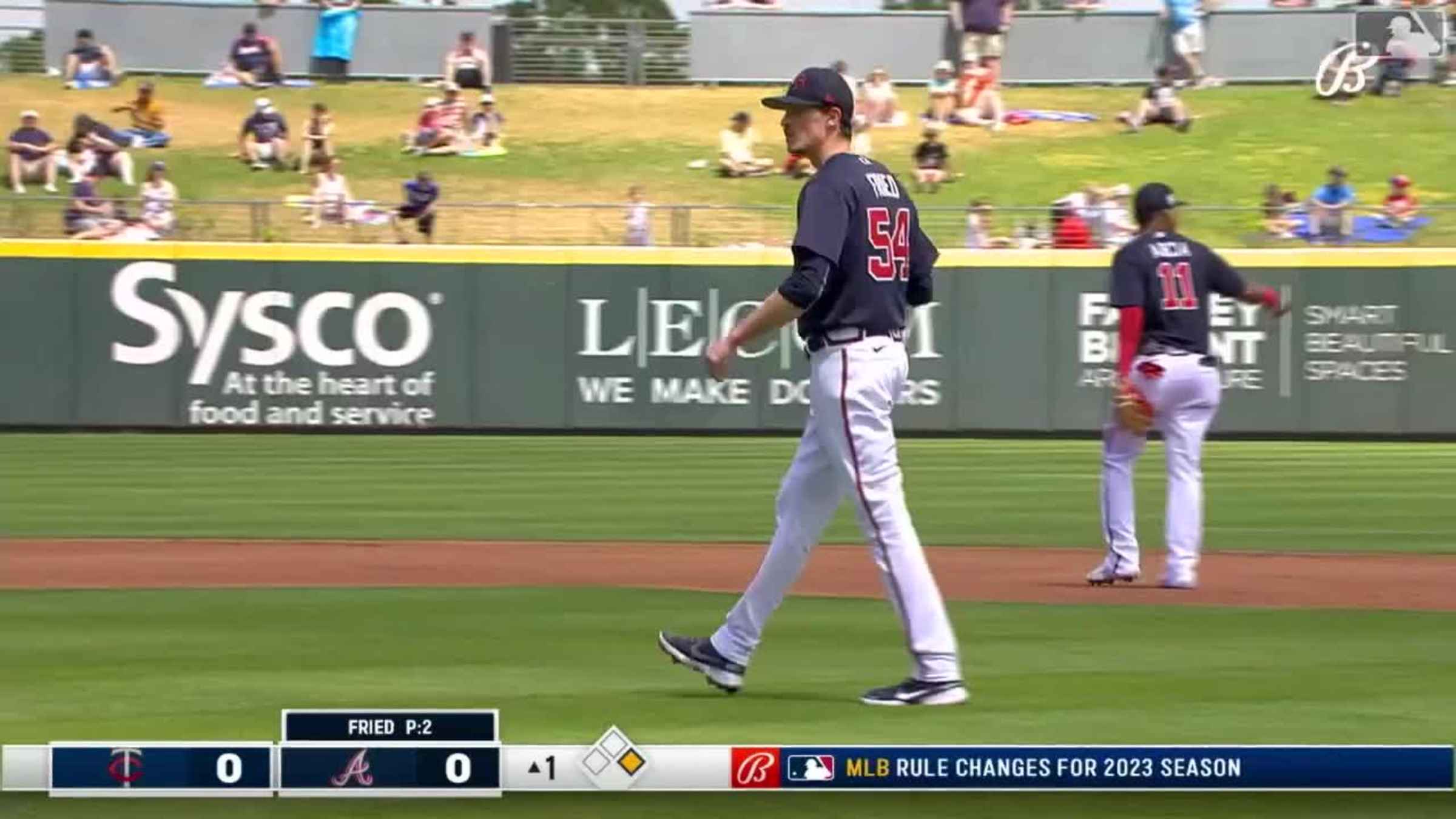 Max Fried strikes out five, 03/25/2023