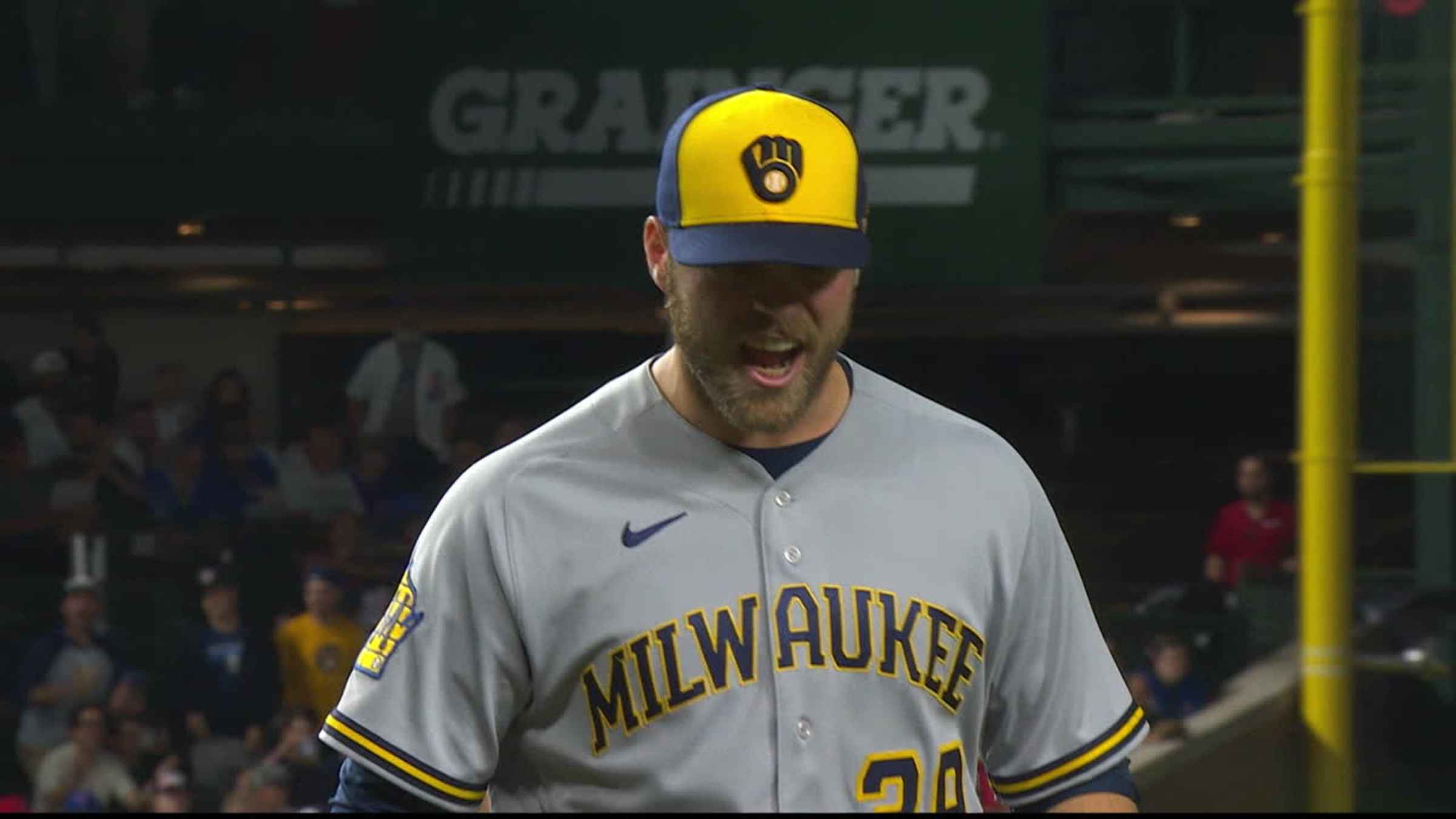 On field comparison of new uniforms : r/Brewers