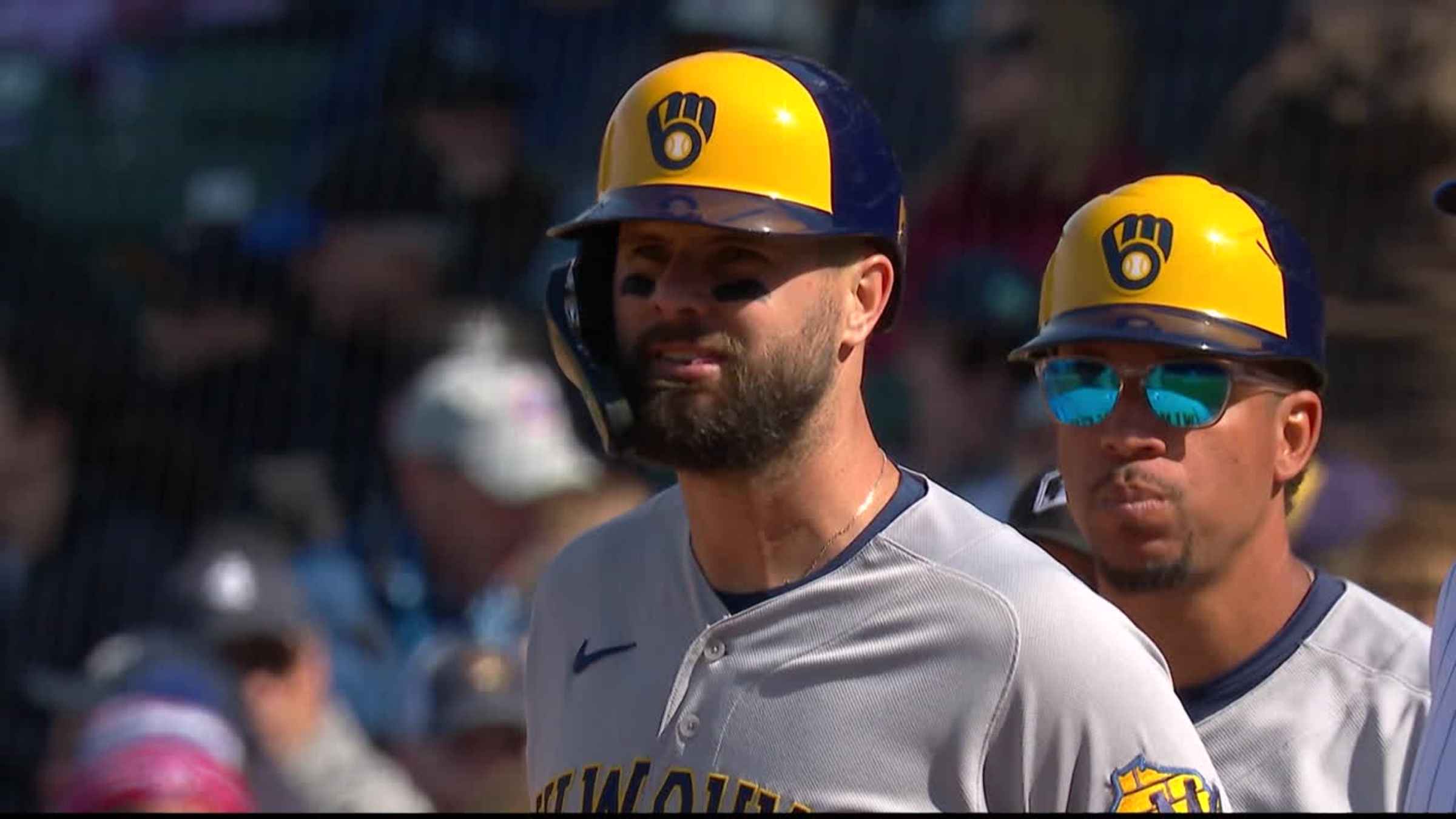 Jesse Winker's two-run home run, 03/28/2023