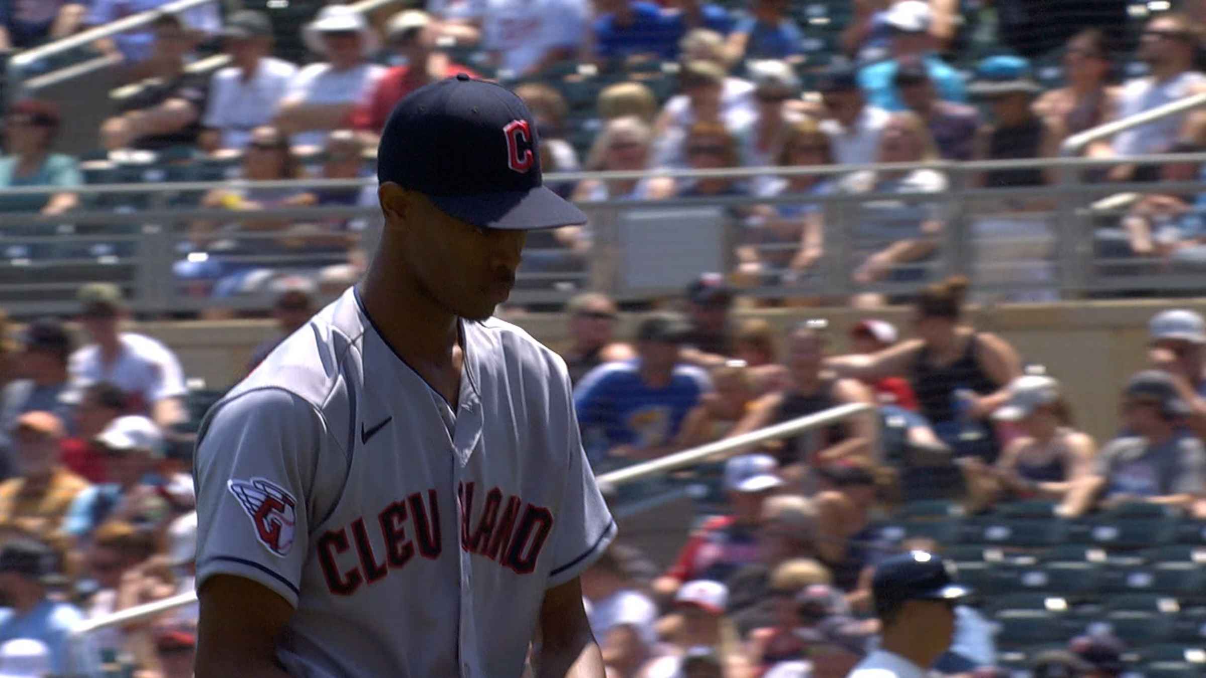 Triston McKenzie's 4 strikeouts, 05/21/2023