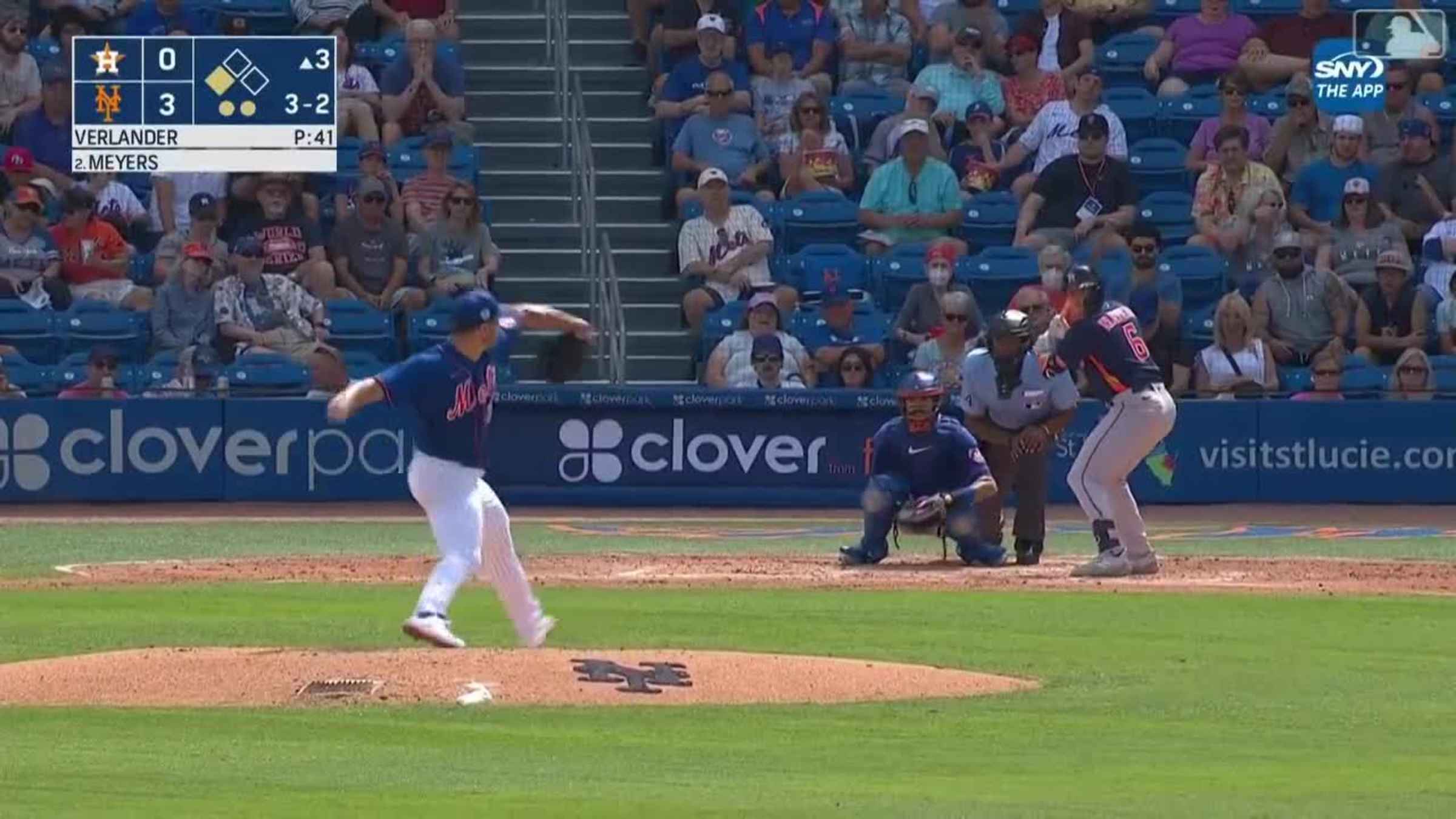 Jake Meyers' RBI single, 08/12/2023