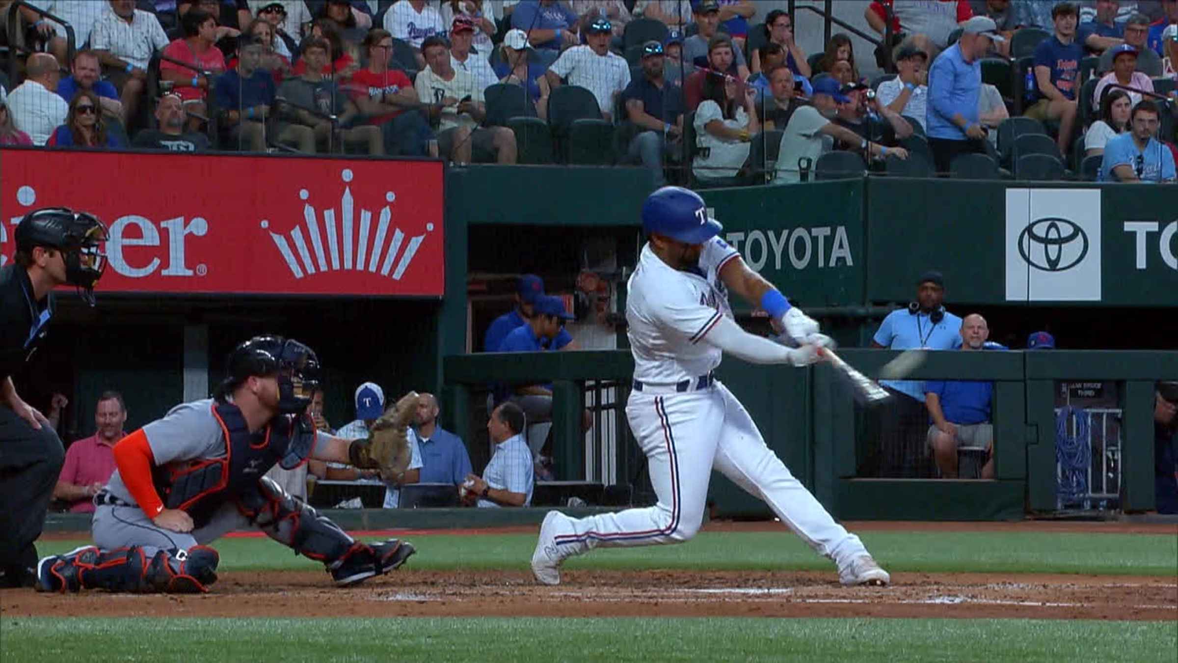 Ezequiel Duran's solo HR (7), 05/20/2023