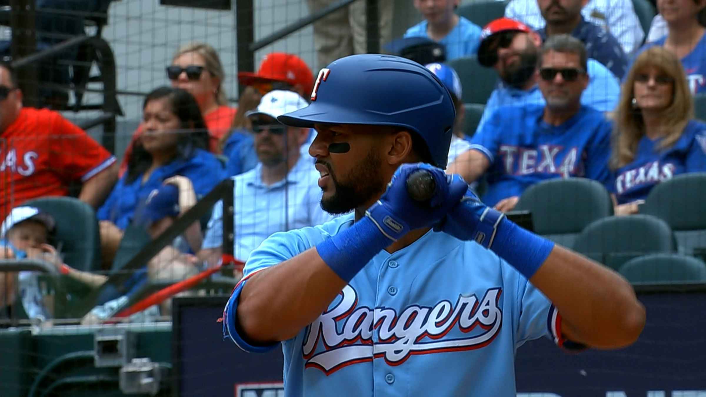 Leody Taveras hammers a three run homer 