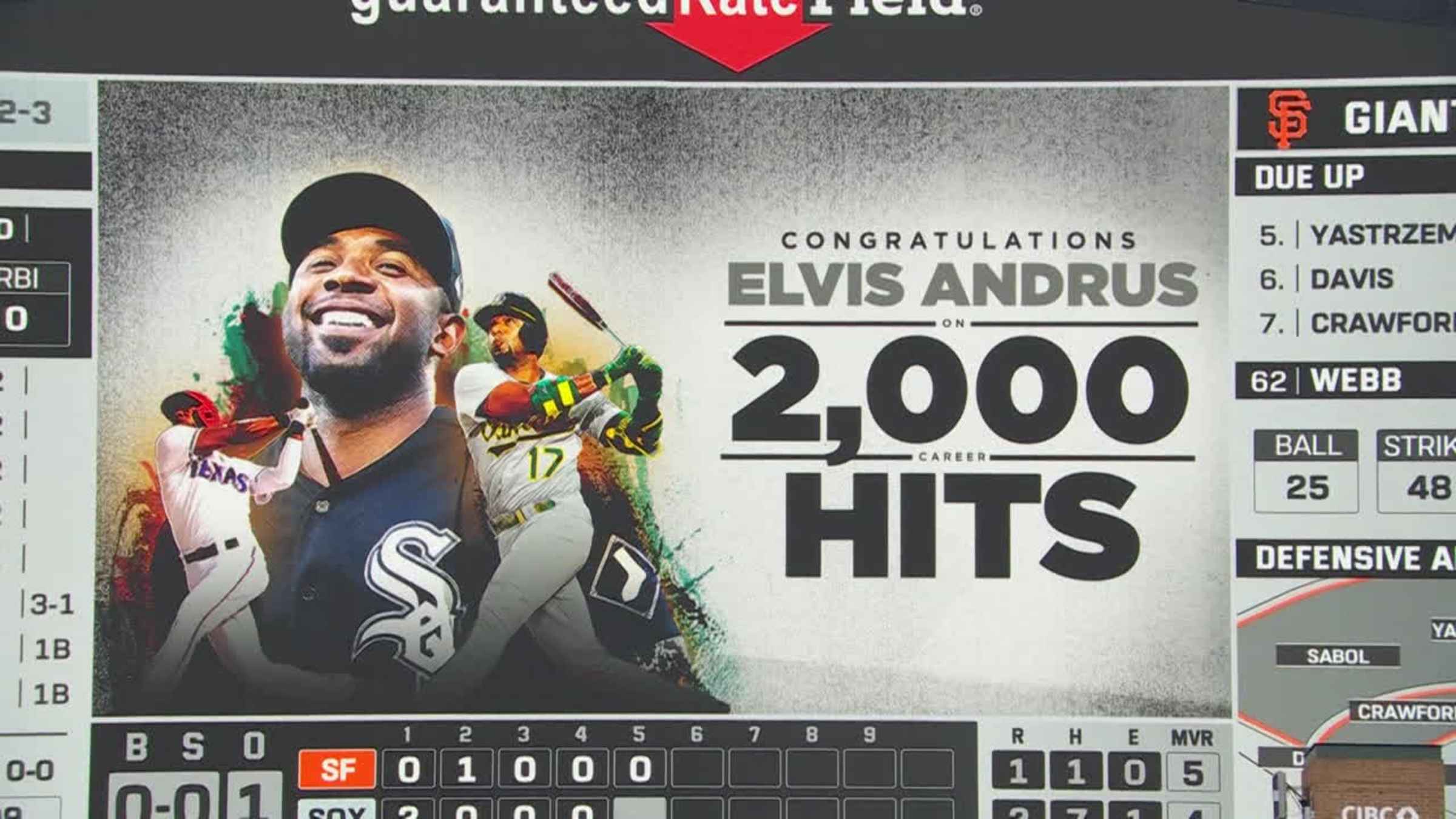 Elvis Andrus joins exclusive 2,000 hit club - AS USA