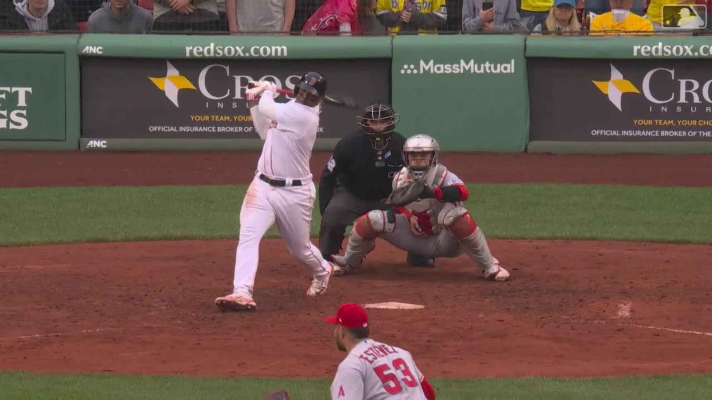 Rafael Devers' RBI groundout, 06/18/2023