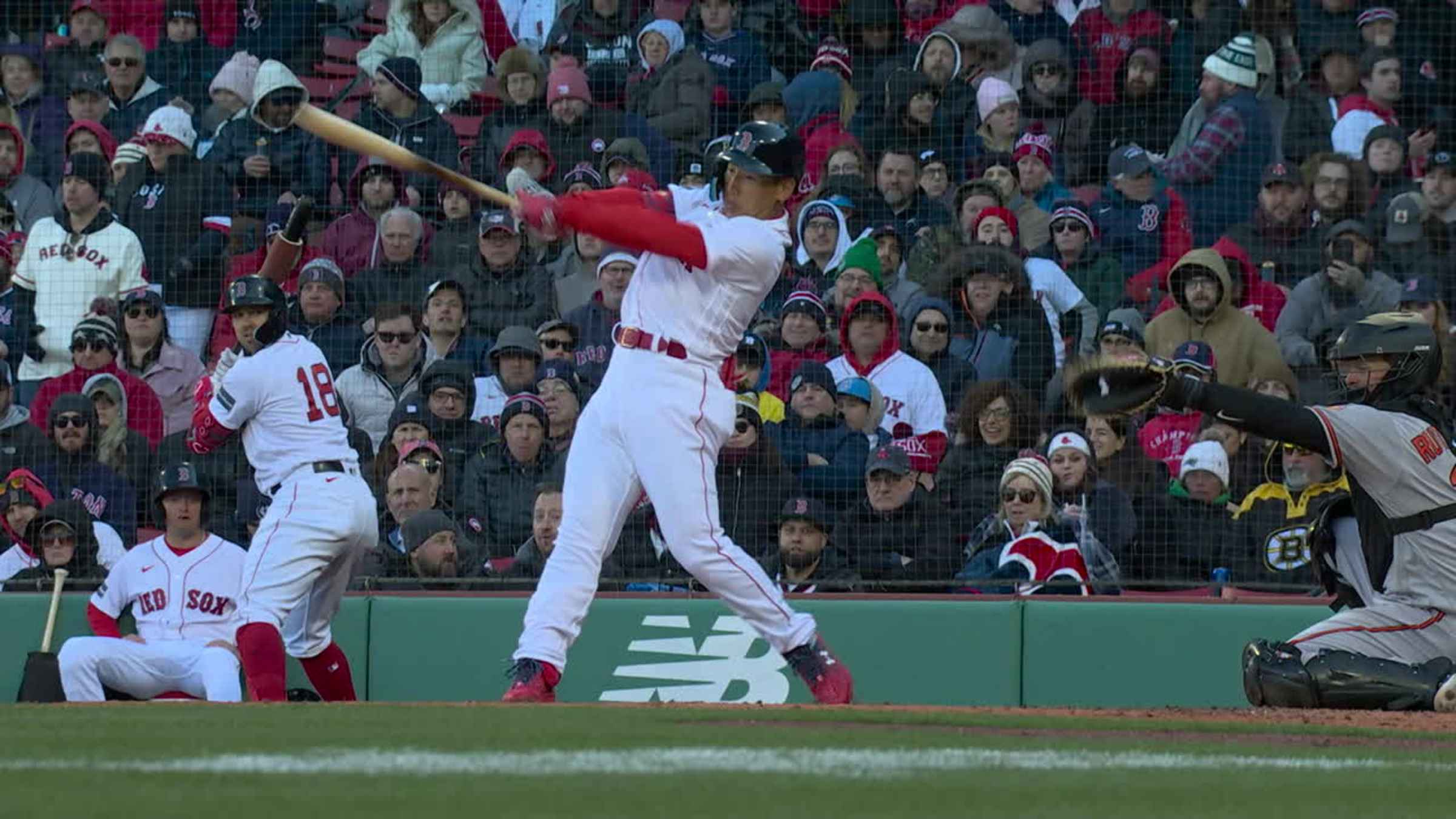 Watch: Masataka Yoshida hits a go-ahead RBI single for Red Sox