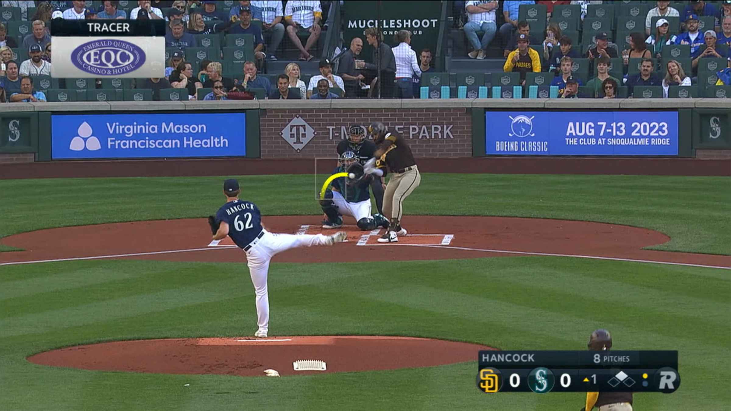 MLB Gameday: Padres 1, Mariners 6 Final Score (08/09/2023)