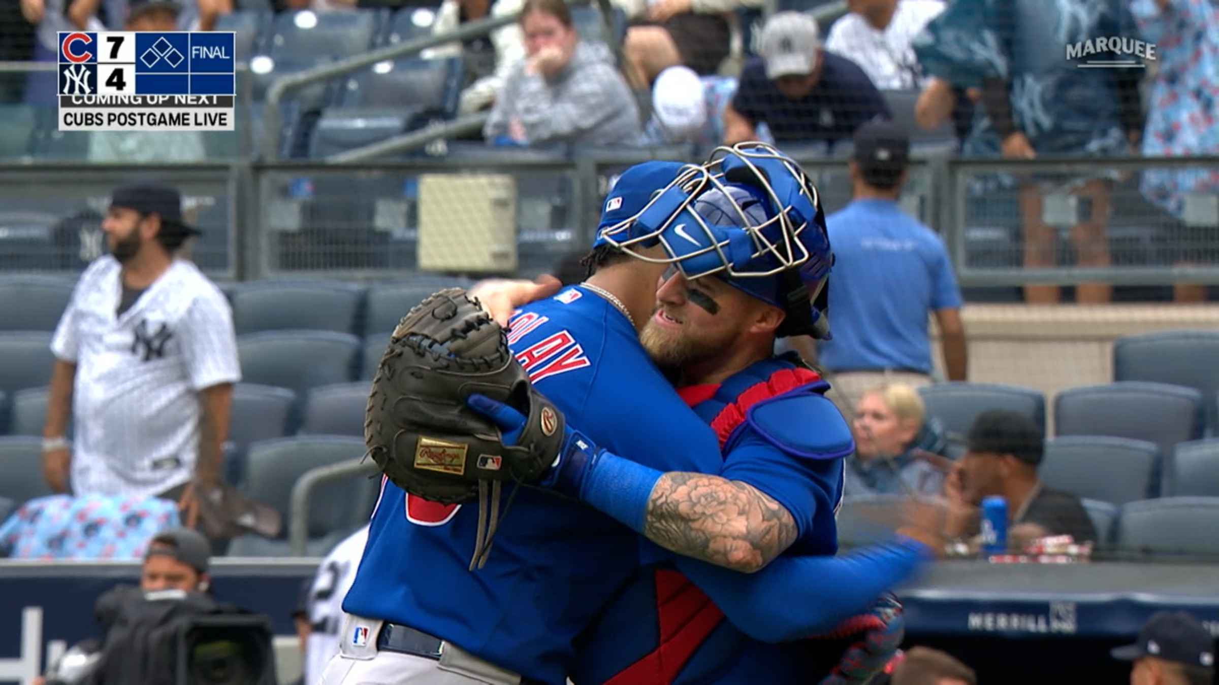 Cubs top gameday live