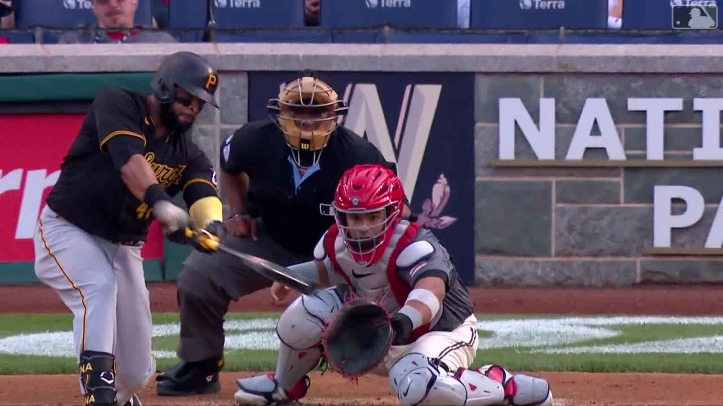 Carlos Santana's RBI double, 08/26/2023