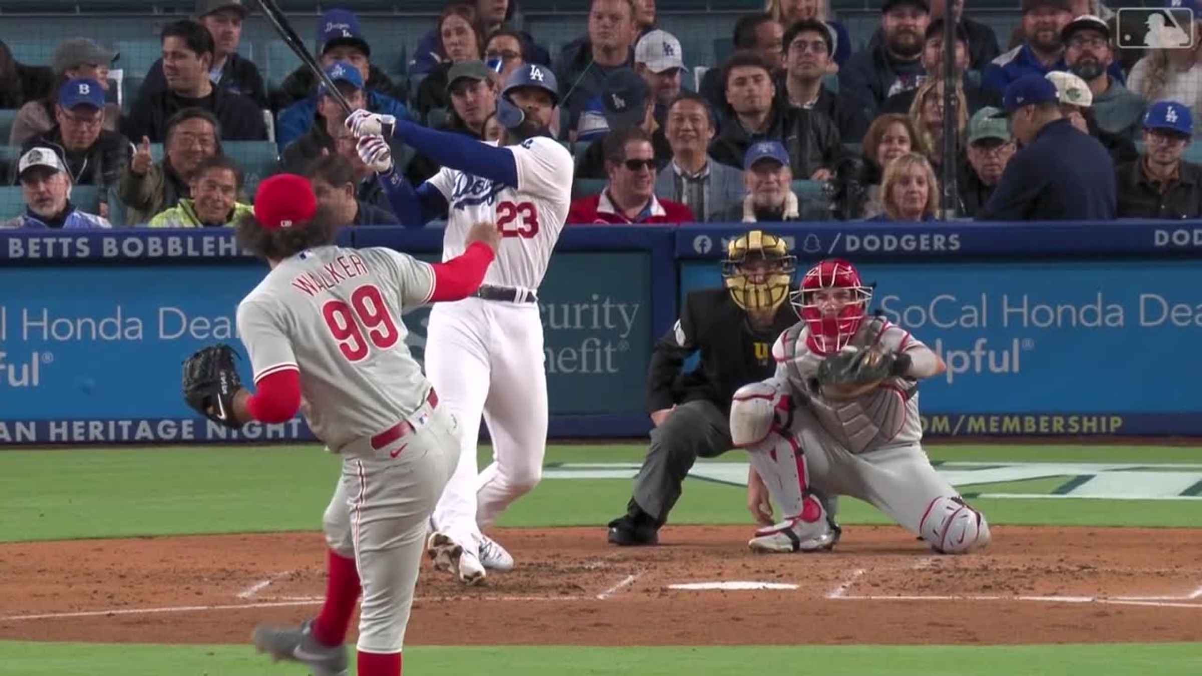 Jason Heyward's solo homer, 03/01/2023