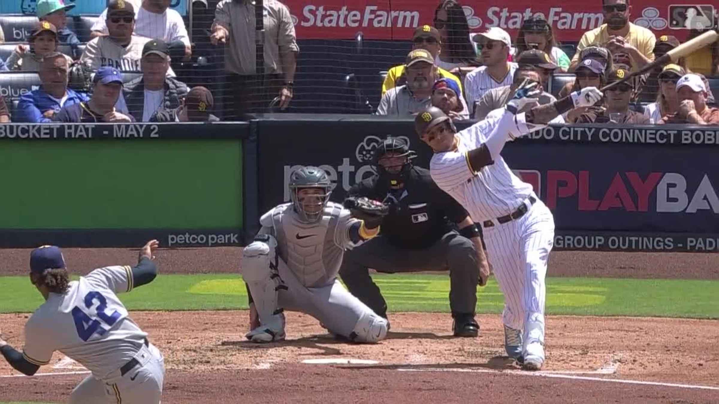 Manny Machado's RBI single, 08/14/2022