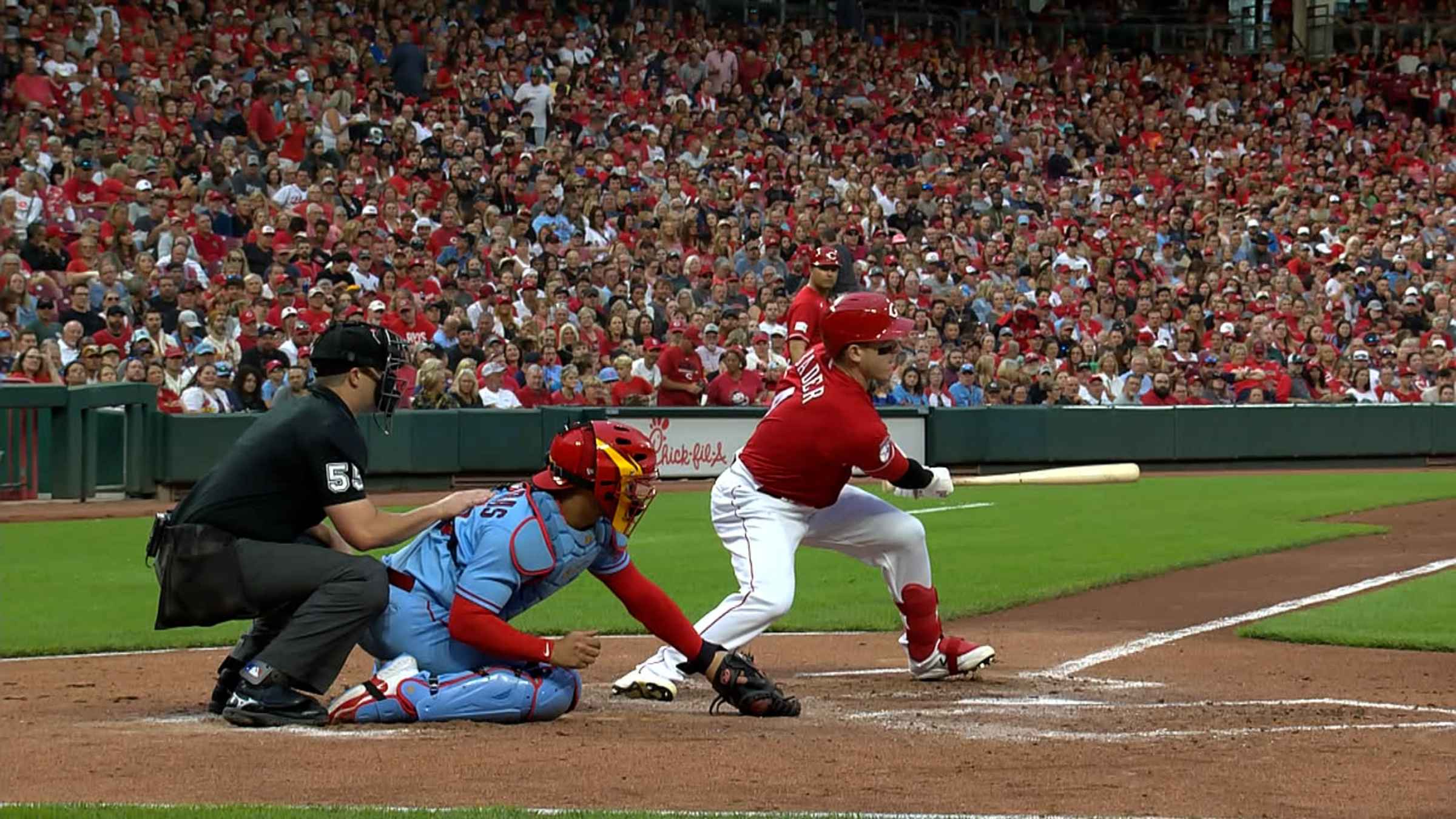Harrison Bader collects 3 RBIs in win 
