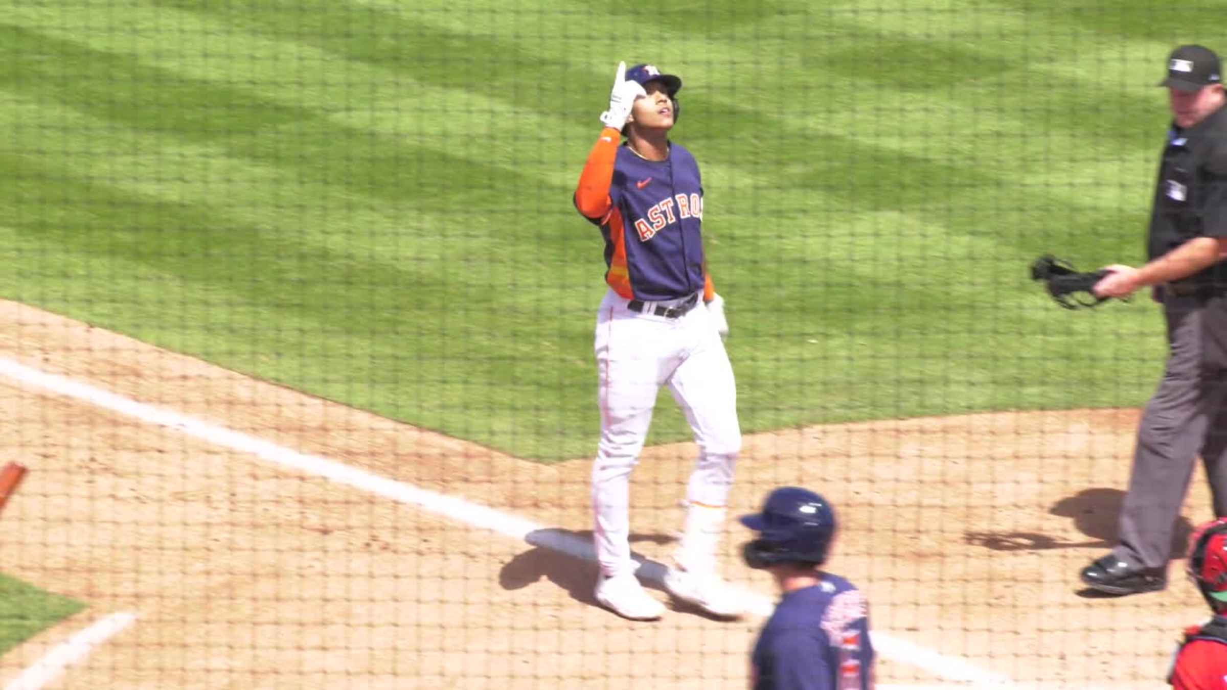 Darren Baker hits spring training grand slam vs. dad Dusty's Astros