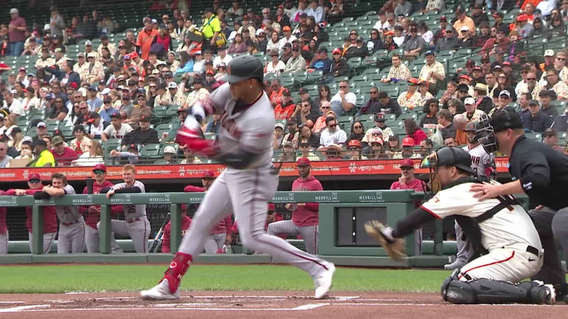 Ketel Marte's solo homer (3), 04/28/2023