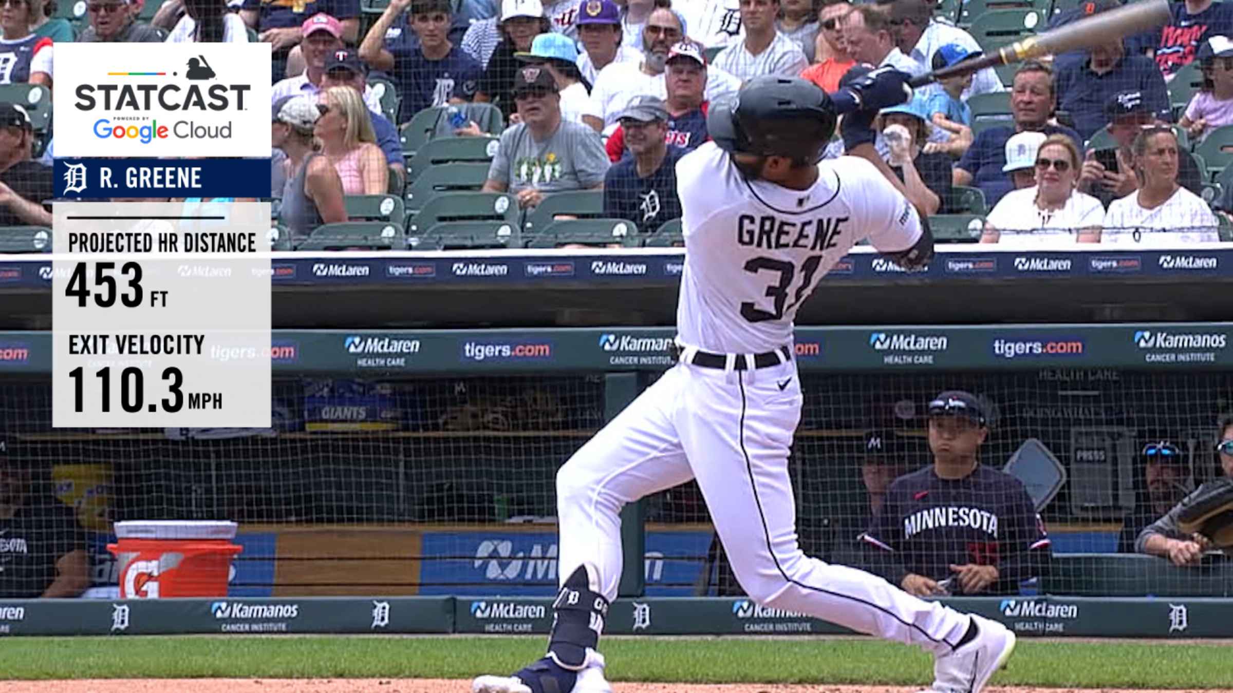 Detroit Tigers prospect Riley Greene exits spring training game with foot  injury