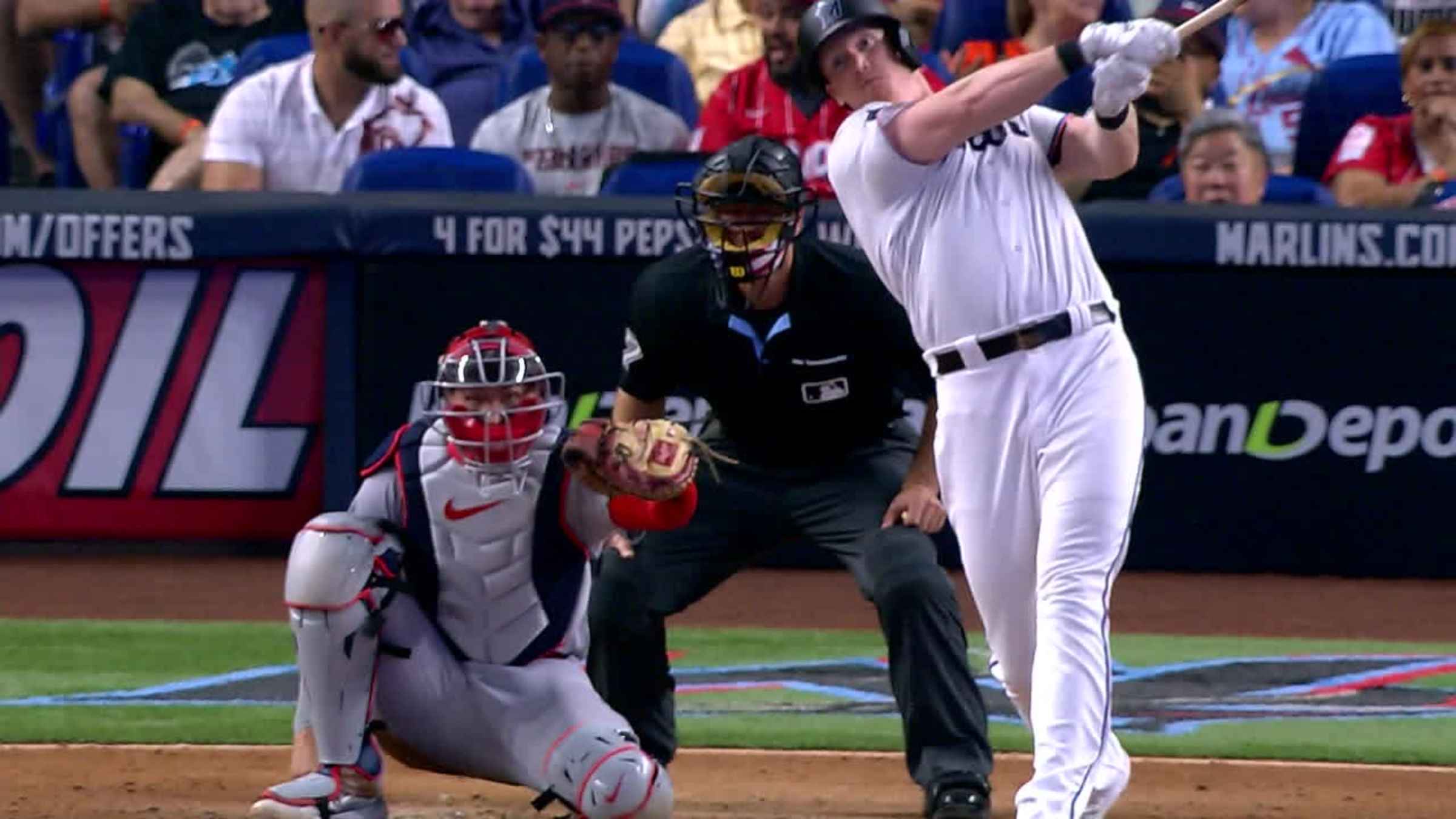 BIG 7th Inning puts Marlins ahead of Cubs! (Garrett Cooper home run and  more!) 