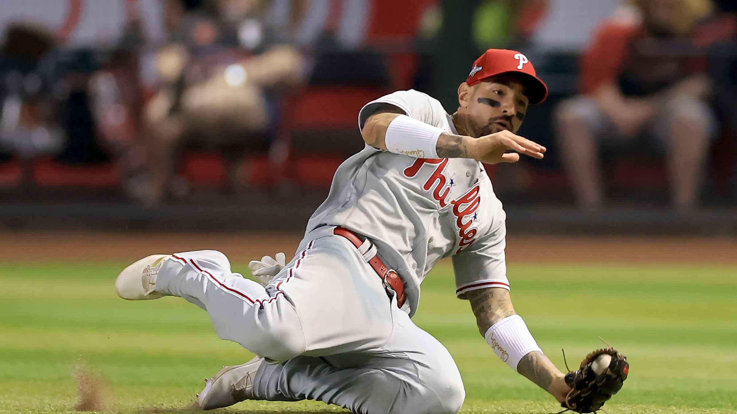 Nick Castellanos' slick grab, 07/25/2023