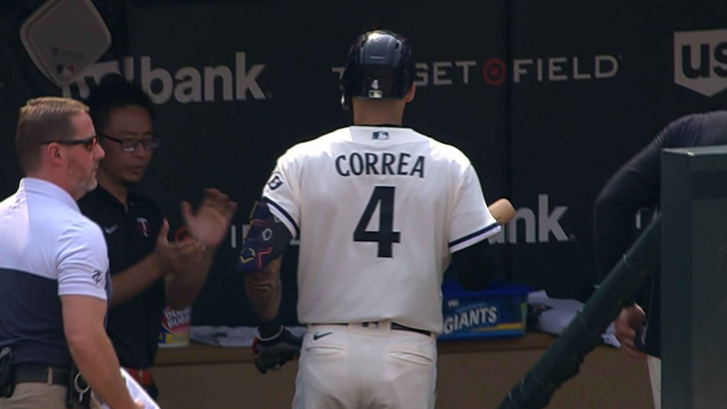 Carlos Correa's sacrifice fly, 07/23/2023