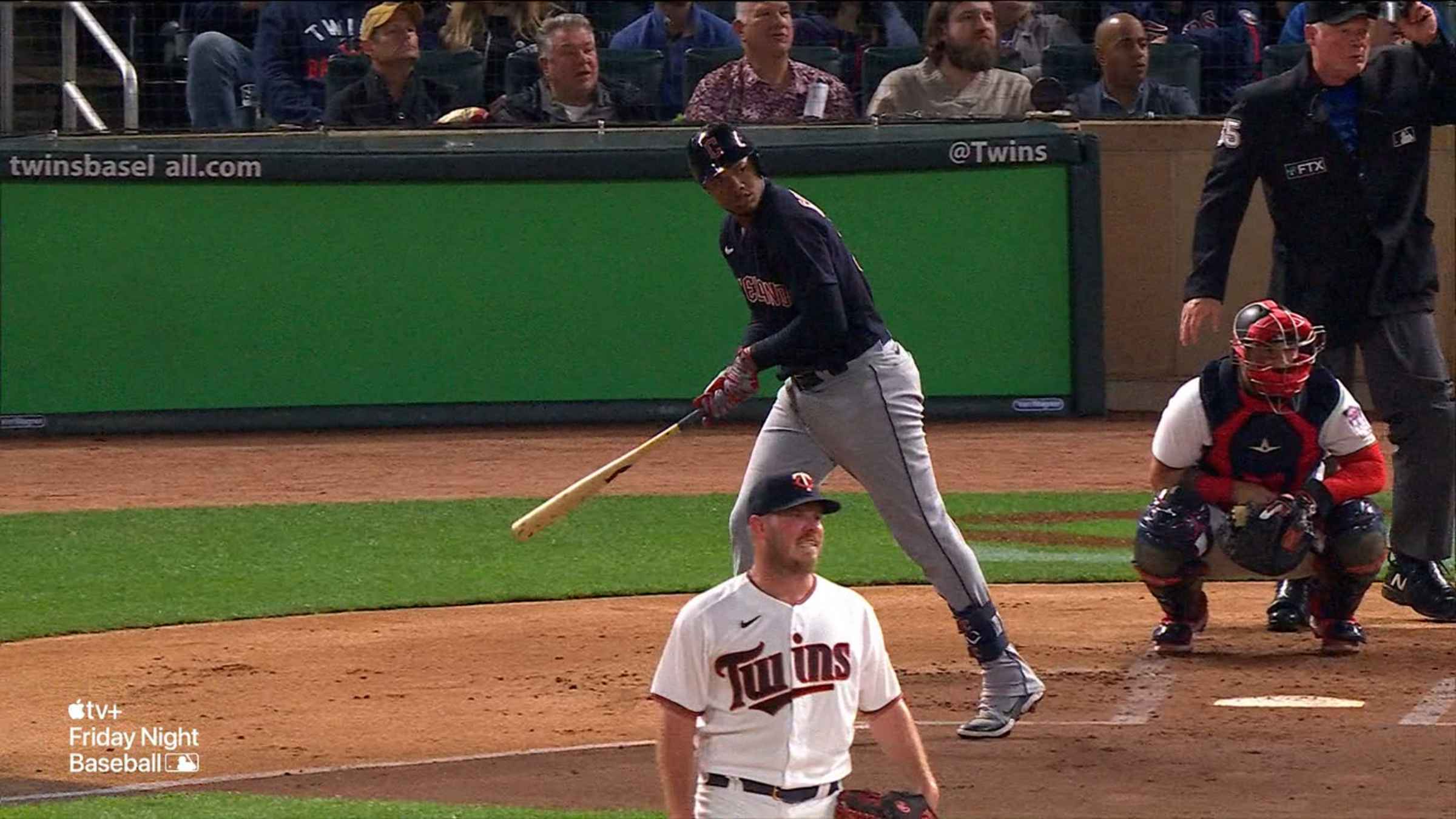 Oscar Gonzalez's 3rd homer, 08/03/2022