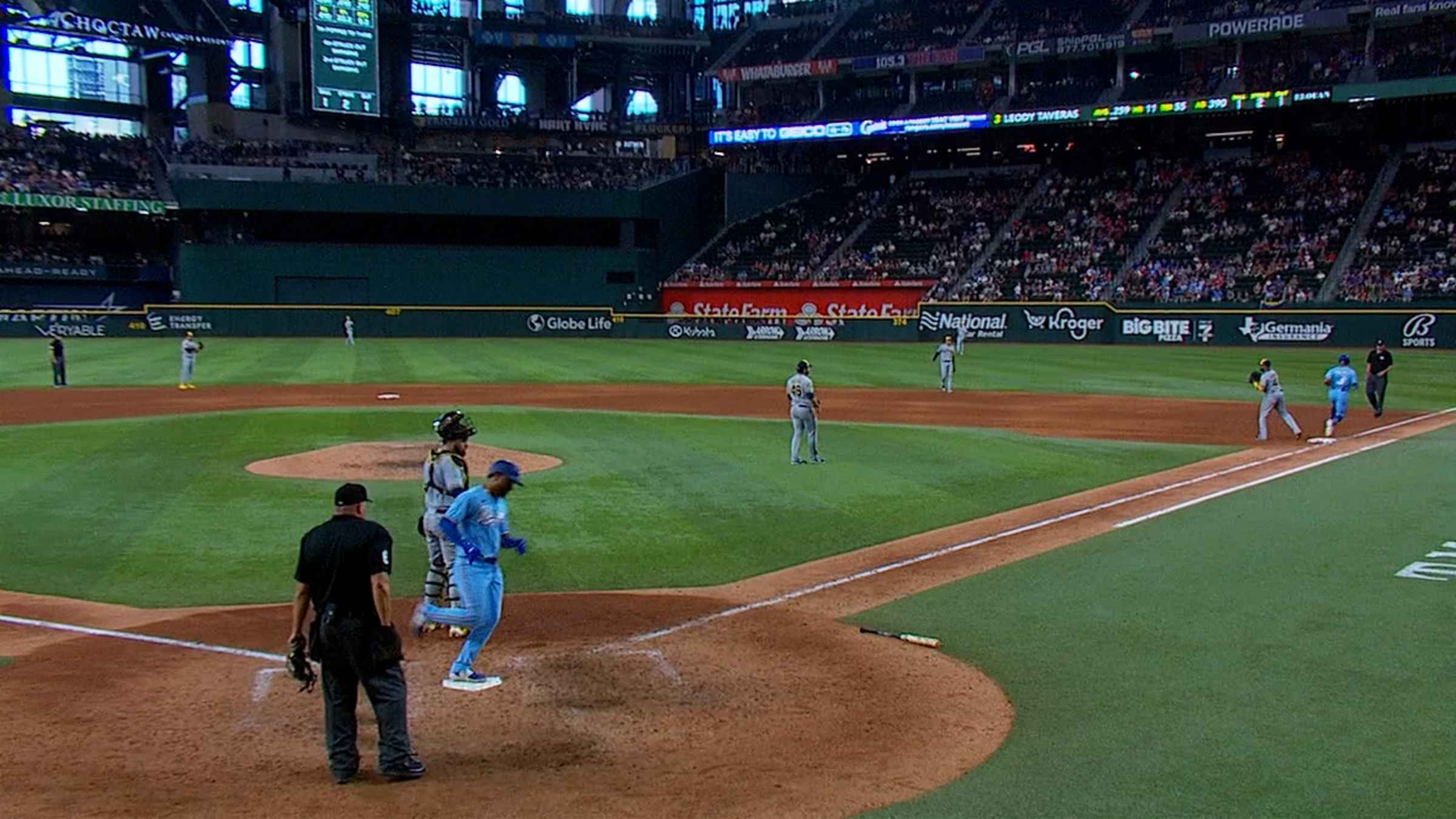 Leody Taveras' RBI groundout, 07/03/2023