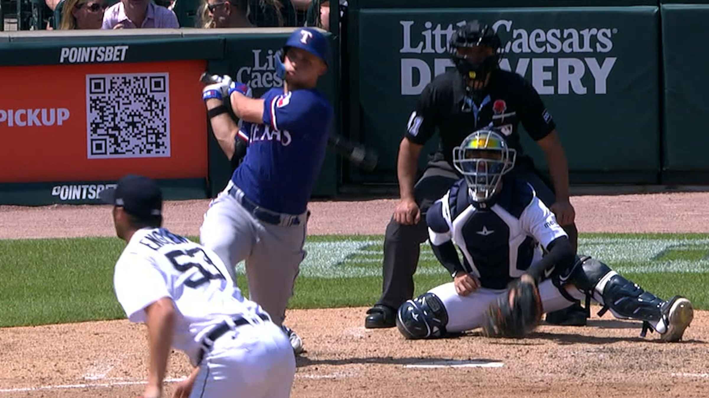 Corey Seager's RBI single, 05/16/2022