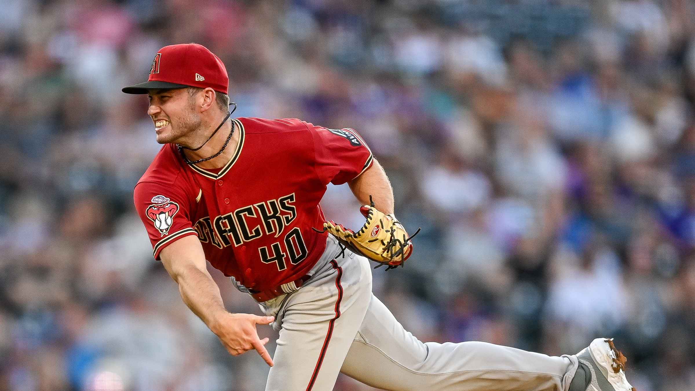 Rockies beat D-backs with five home runs, including a 504-foot blast by  C.J. Cron and a walk-off by Elias Diaz