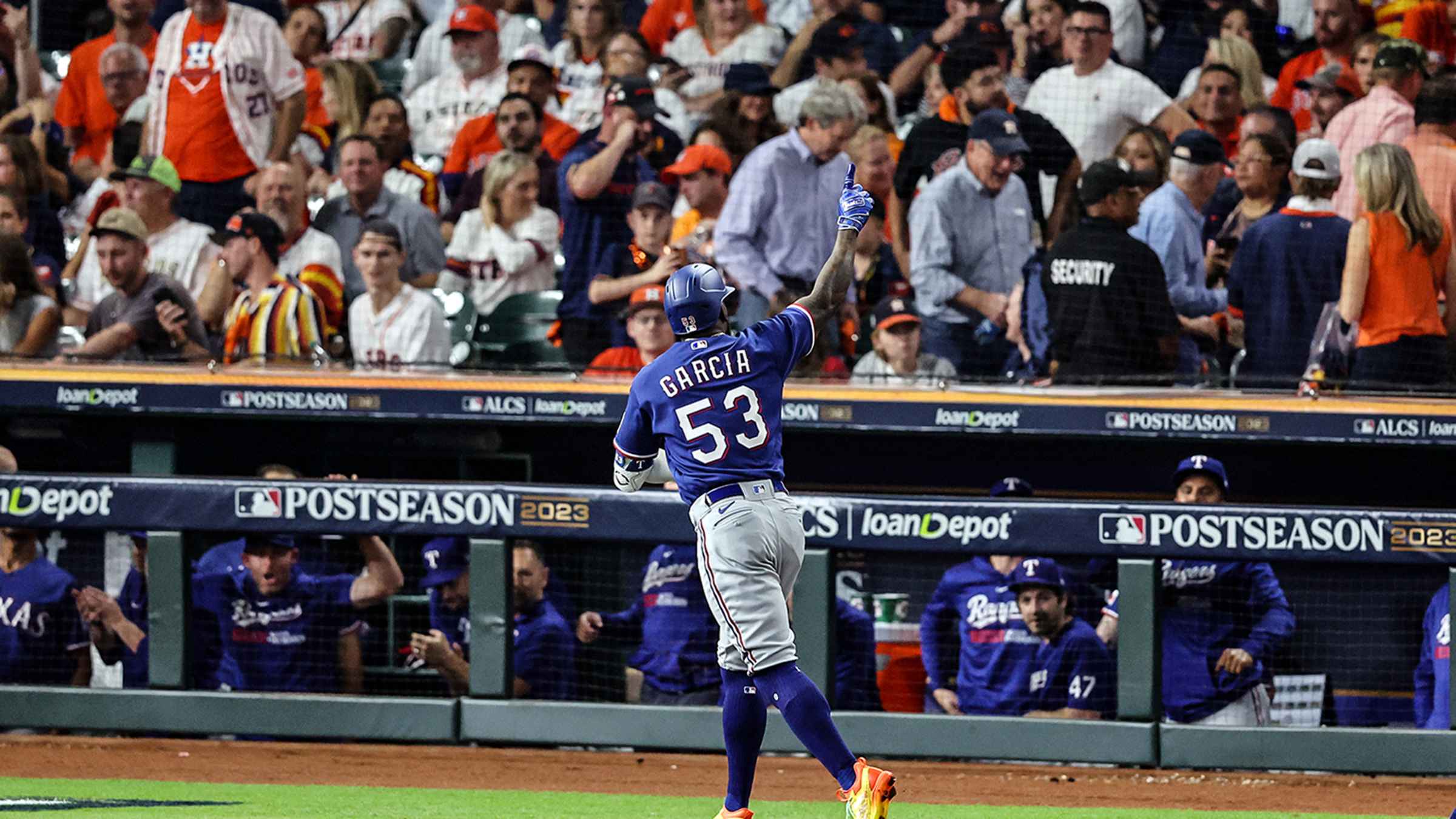 ALCS Game 6 highlights: Adolis Garcia hits grand slam, Rangers beat Astros  9-2, force Game 7