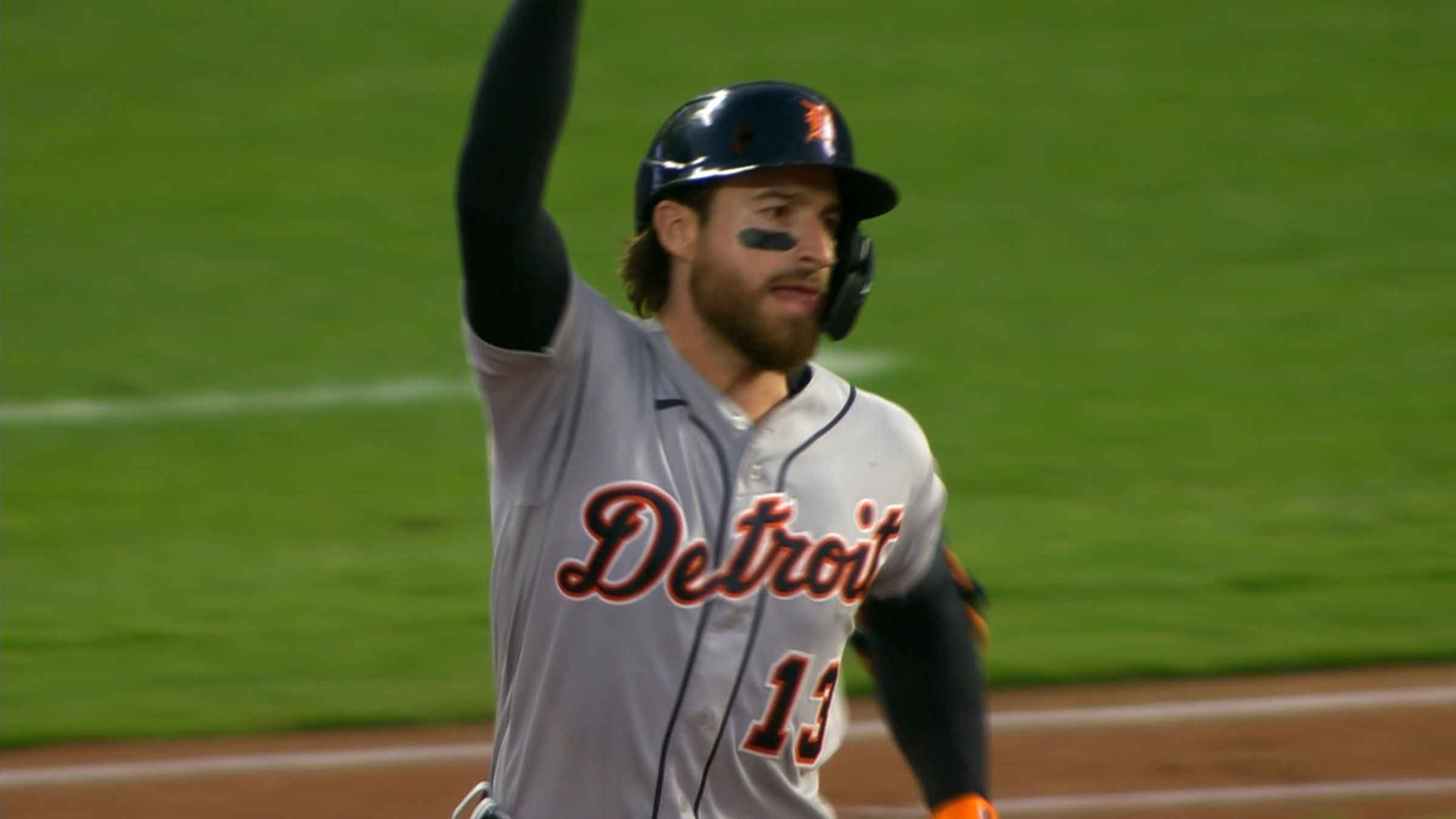 Eric Haase homers twice, Tigers beat Royals 10-2