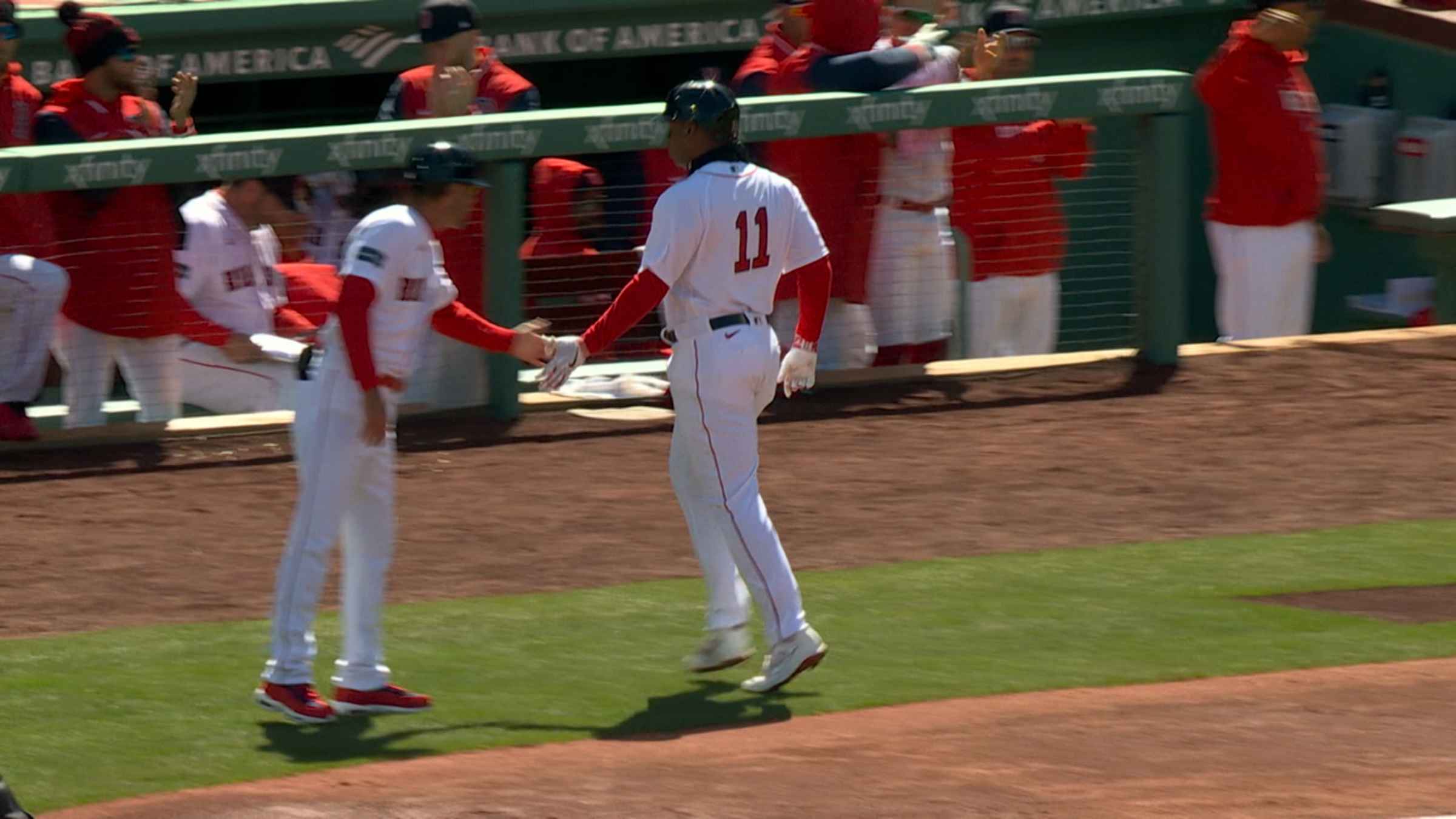 Rafael Devers' RBI groundout, 06/18/2023