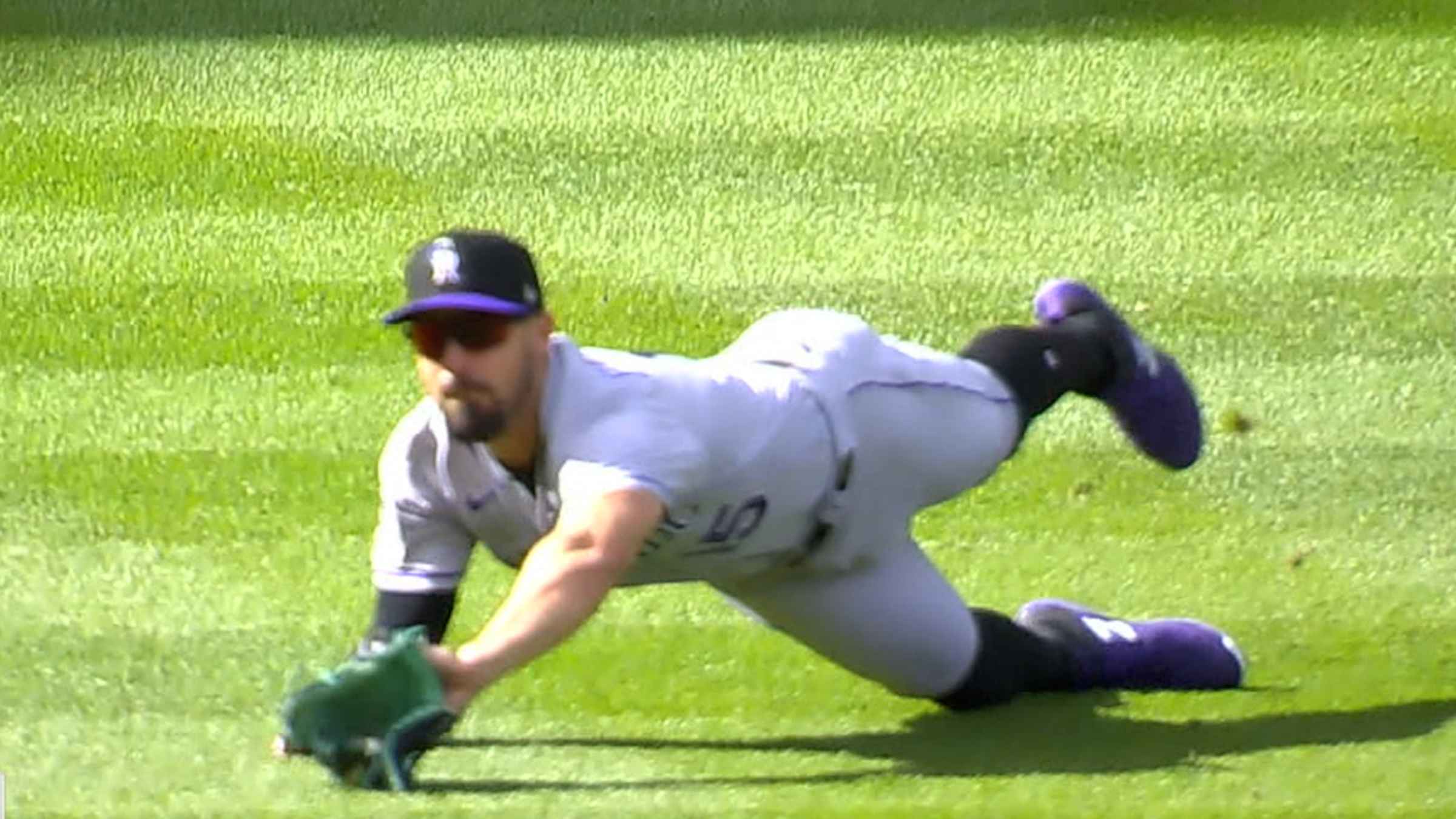 Randal Grichuk's sensational catch sets up Rockies' two-game sweep