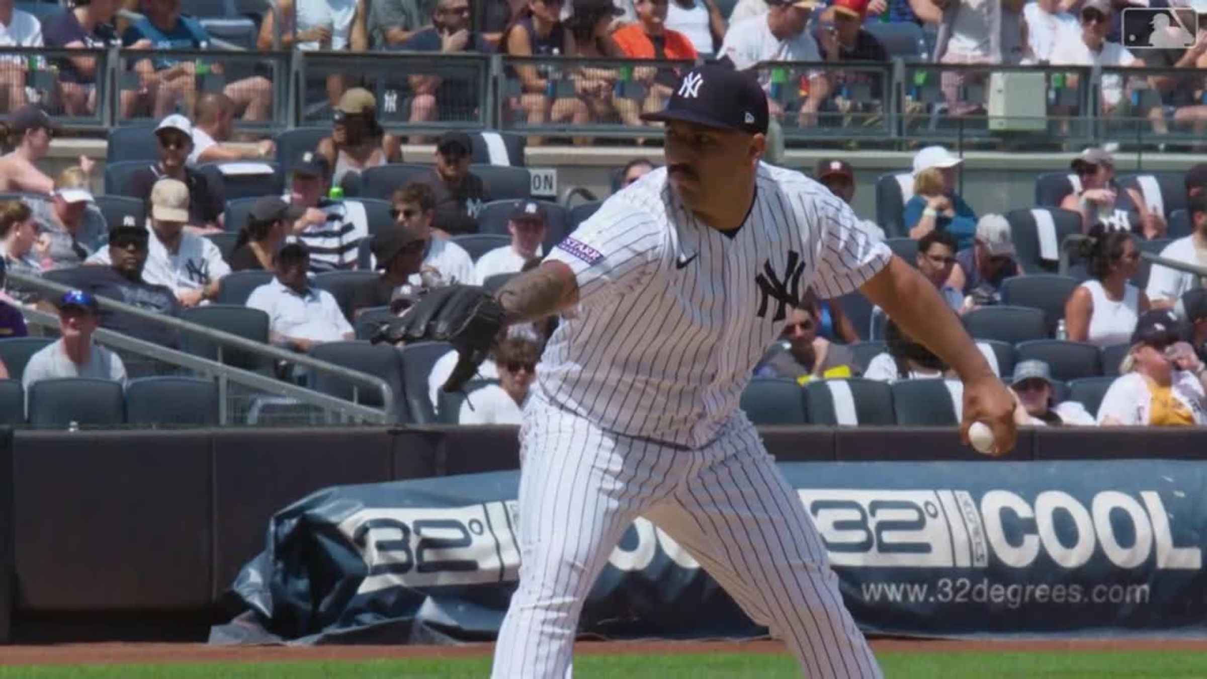Nestor Cortes strikes out seven Yankees win eighth straight